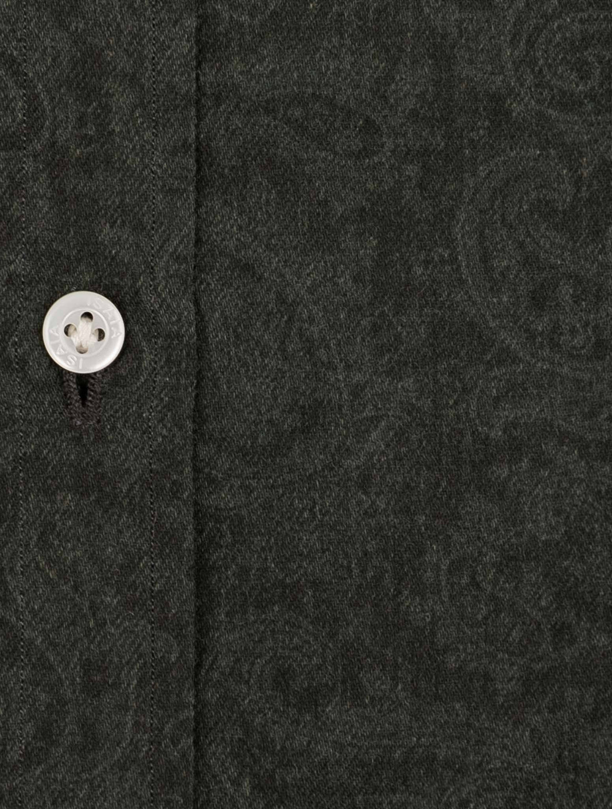 Isaia Green Cotton Shirt 4