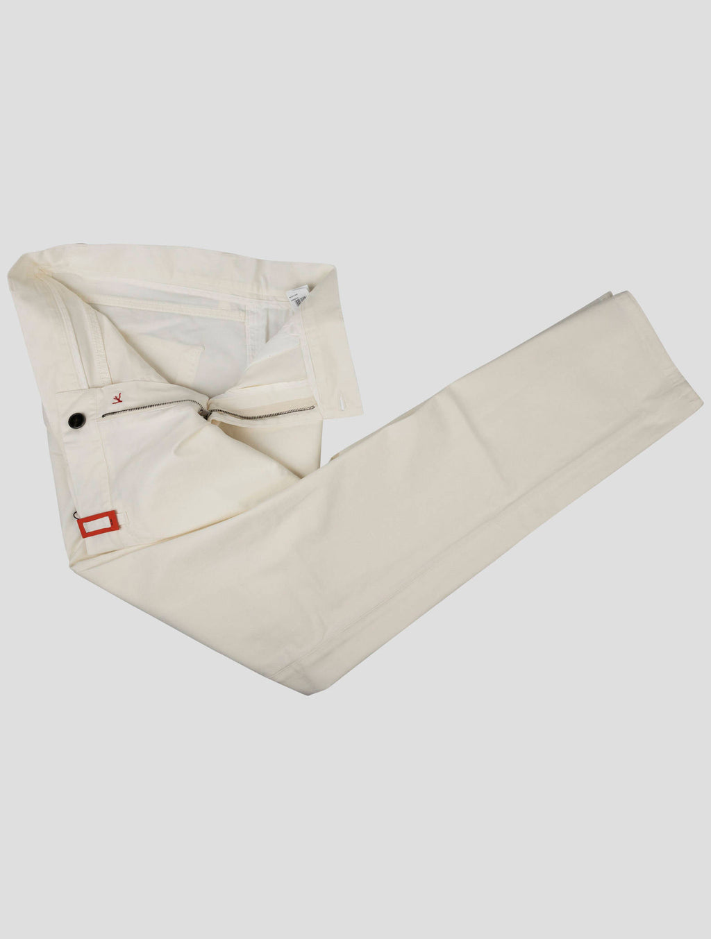 Isaia White Cotton Ea Pants 2