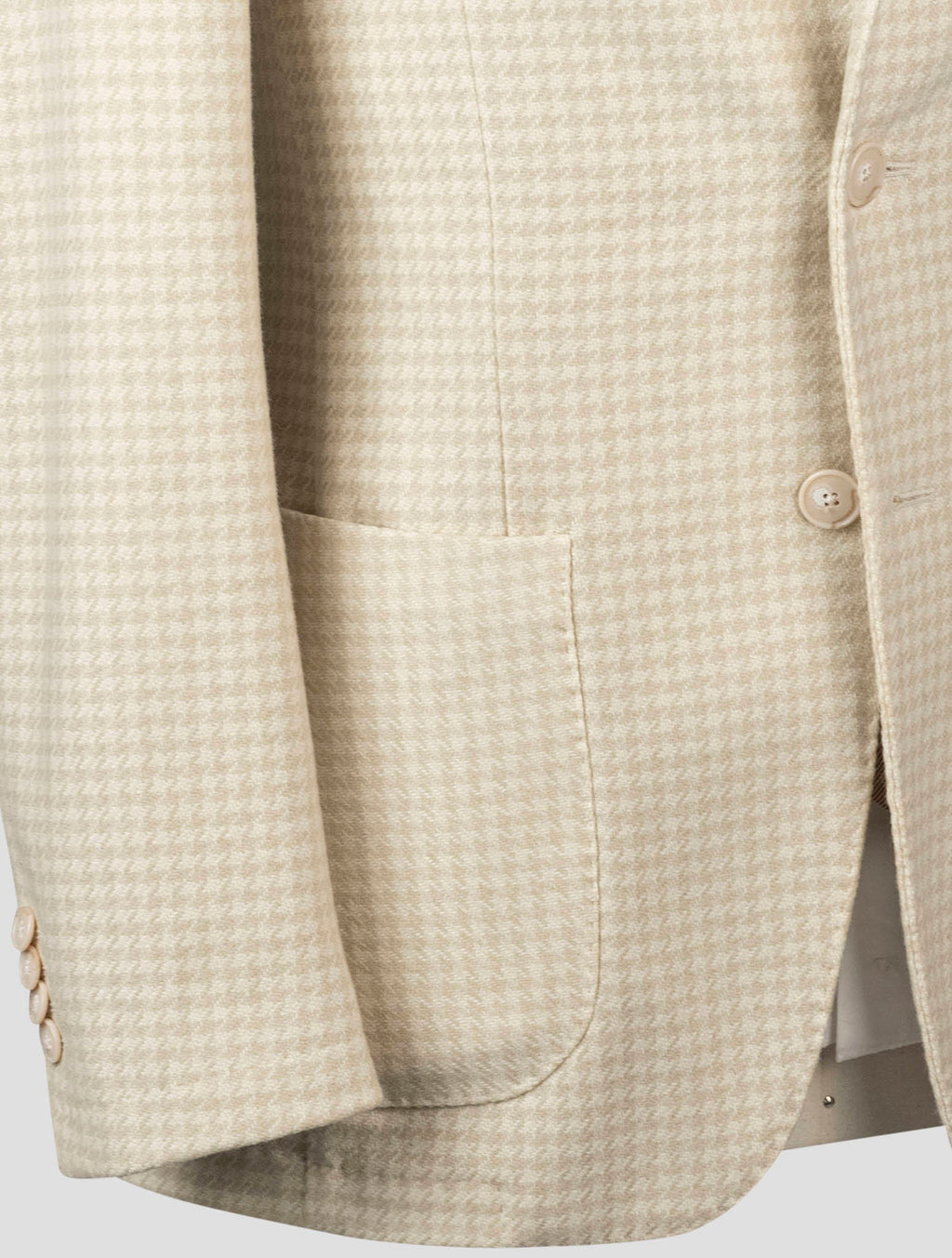 Isaia Beige Wool Pa Blazer 6