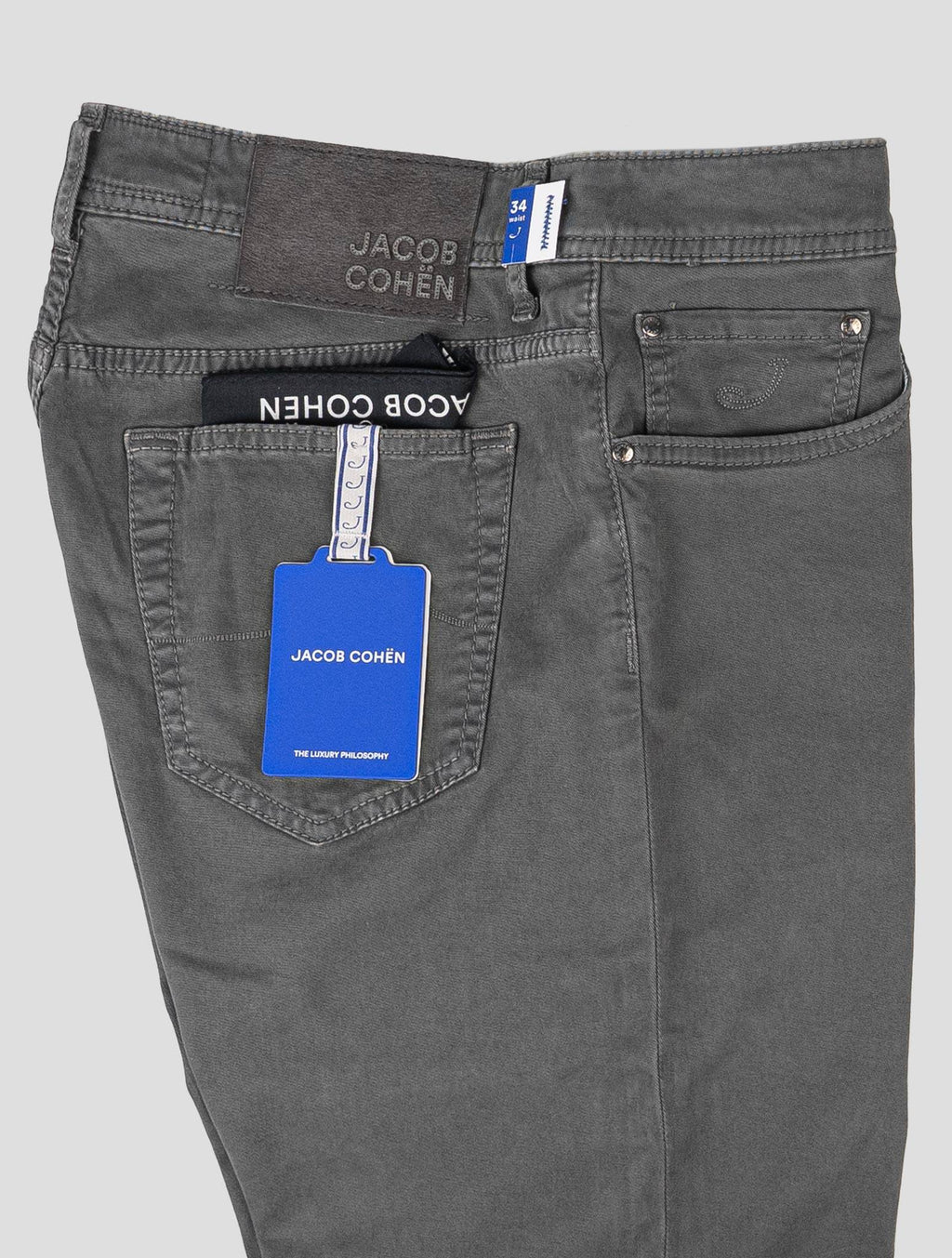 Jacob Cohen Gray Cotton Ea Jeans 3