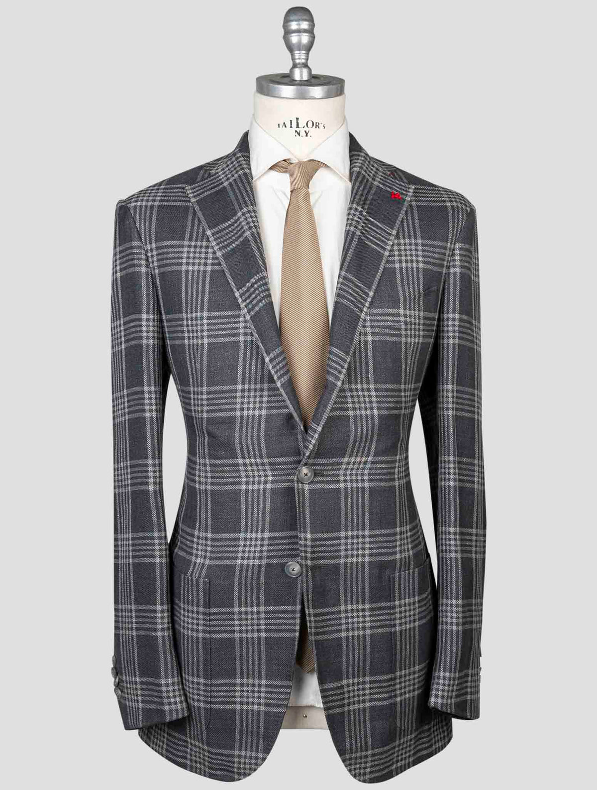 Isaia Multicolor Linen Wool Silk Blazer 1