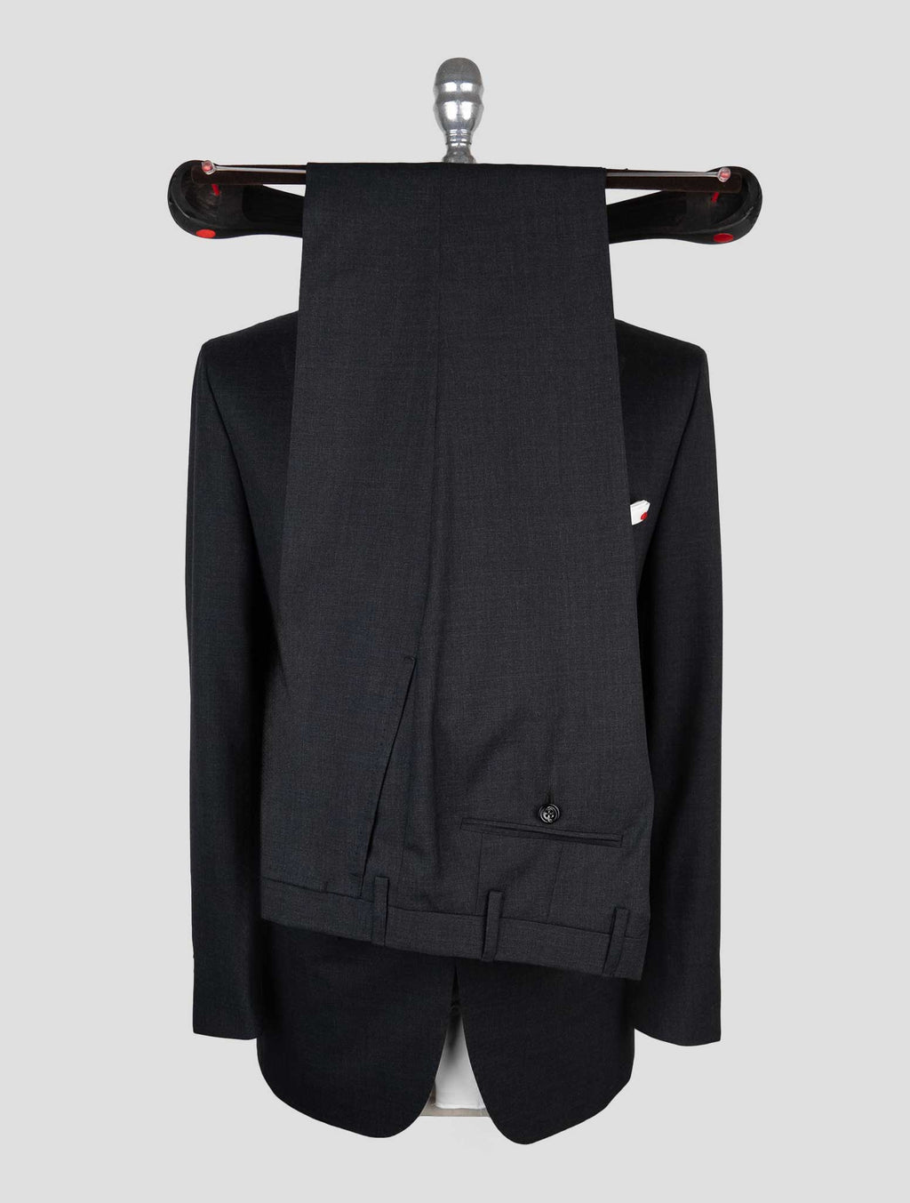 Kiton Gray Wool Suit 4