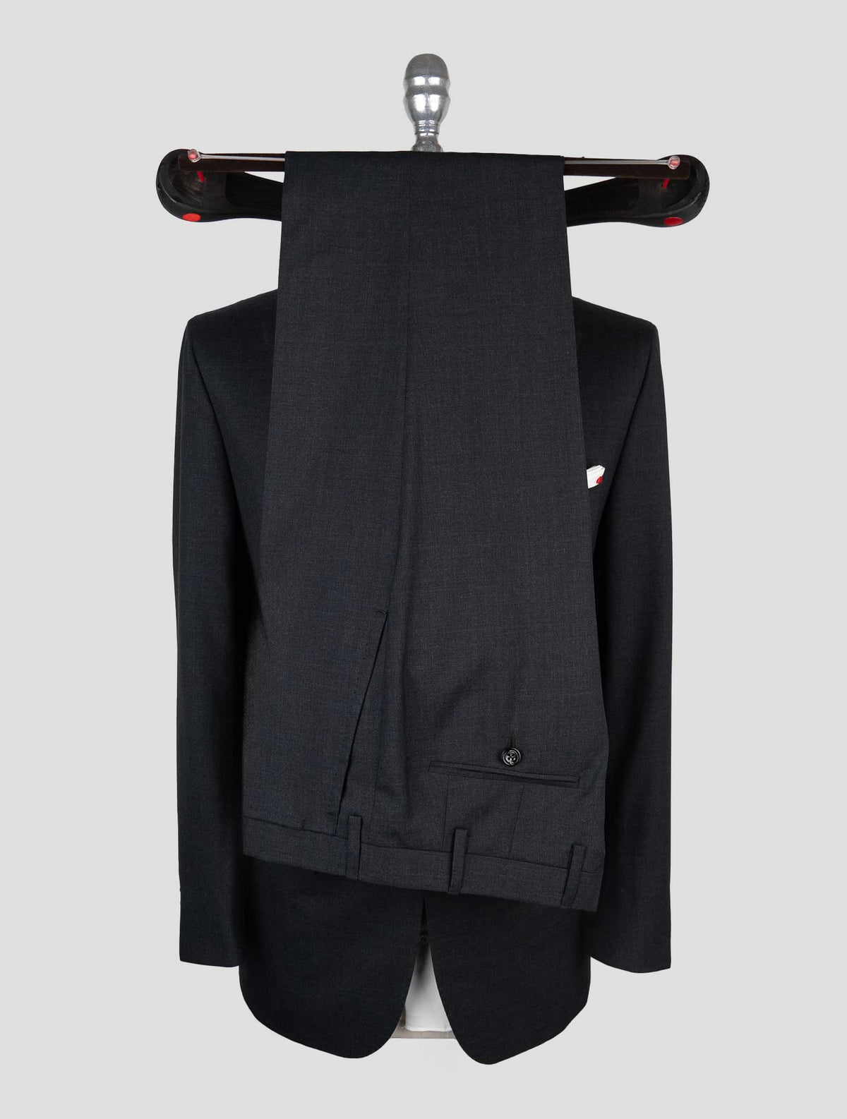 Kiton Gray Wool Suit 4