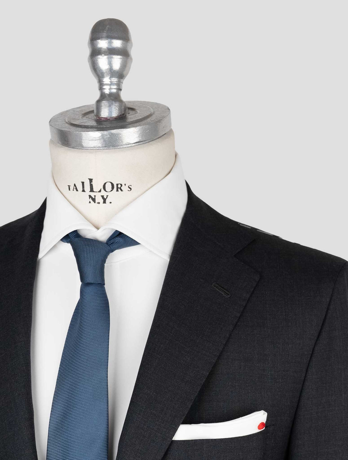 Kiton Gray Wool Suit 6