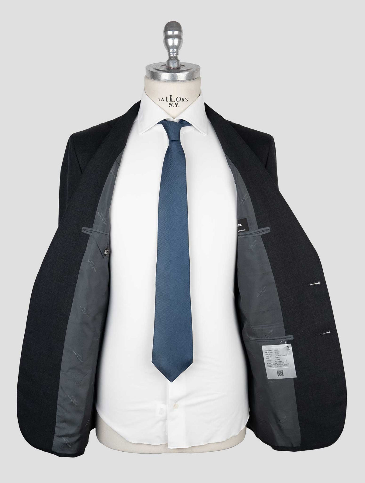 Kiton Gray Wool Suit 7