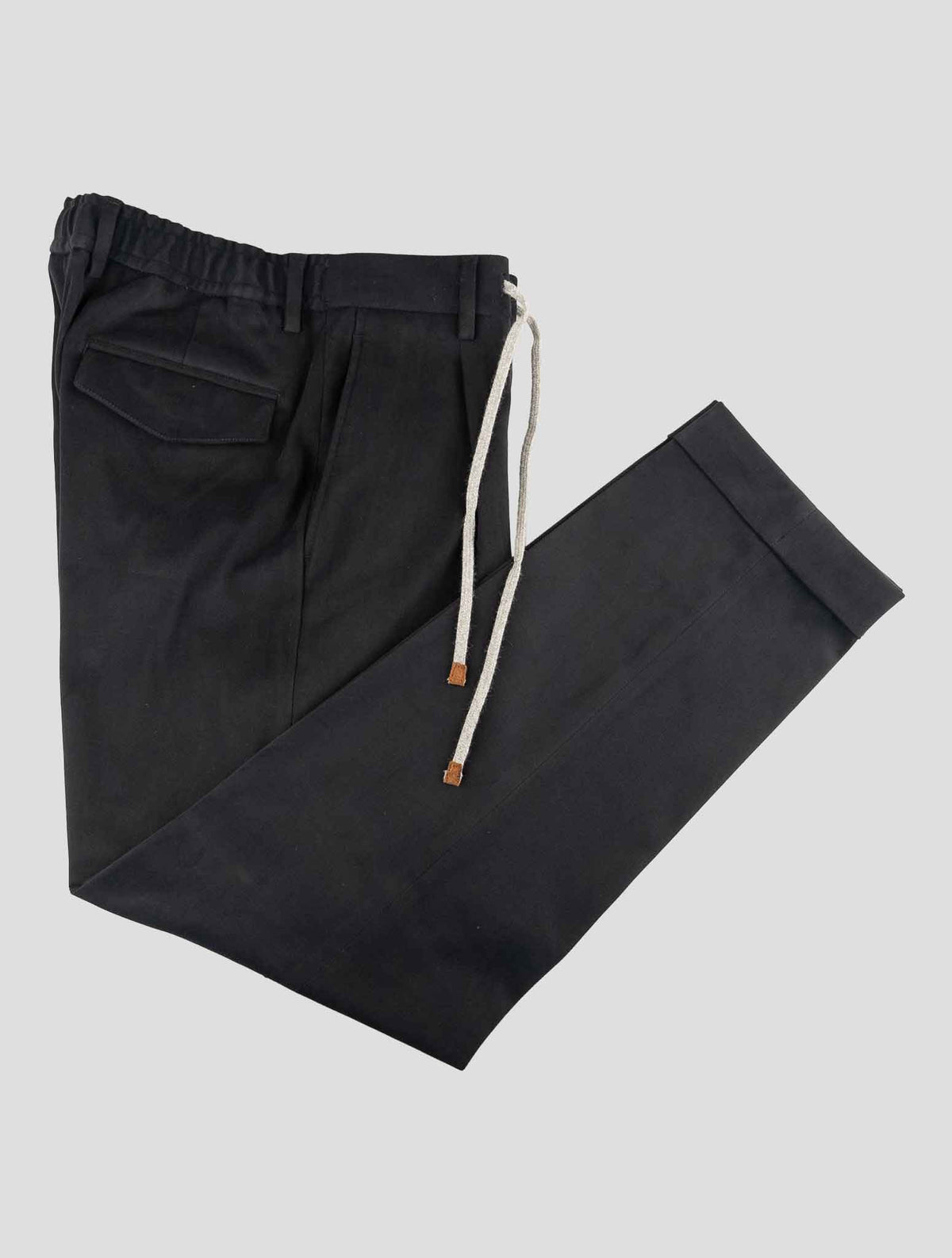 Barba Napoli Blue Cotton Ea Pants 1