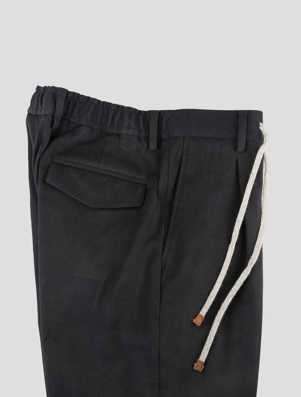 Barba Napoli Blue Cotton Ea Pants 3