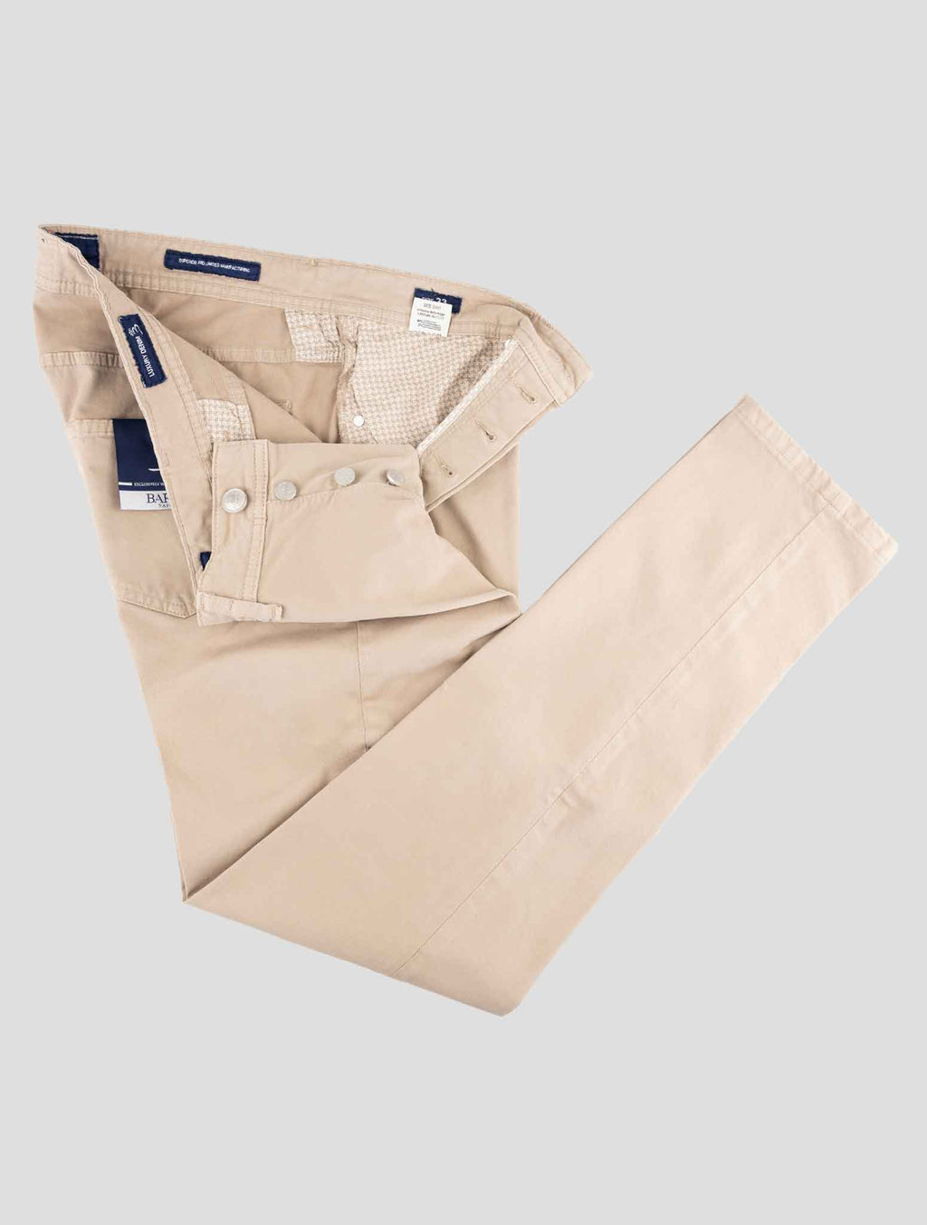 Barba Napoli Beige Cotton Ea Jeans 2
