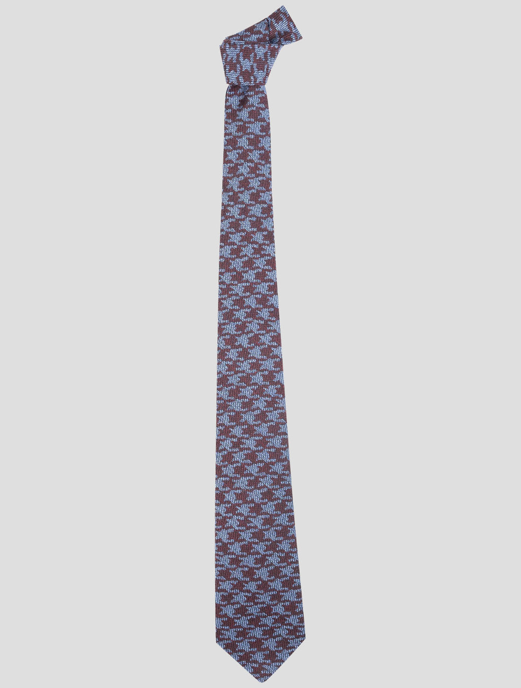 Kiton Multicolor Cotton Wool Silk Tie 1