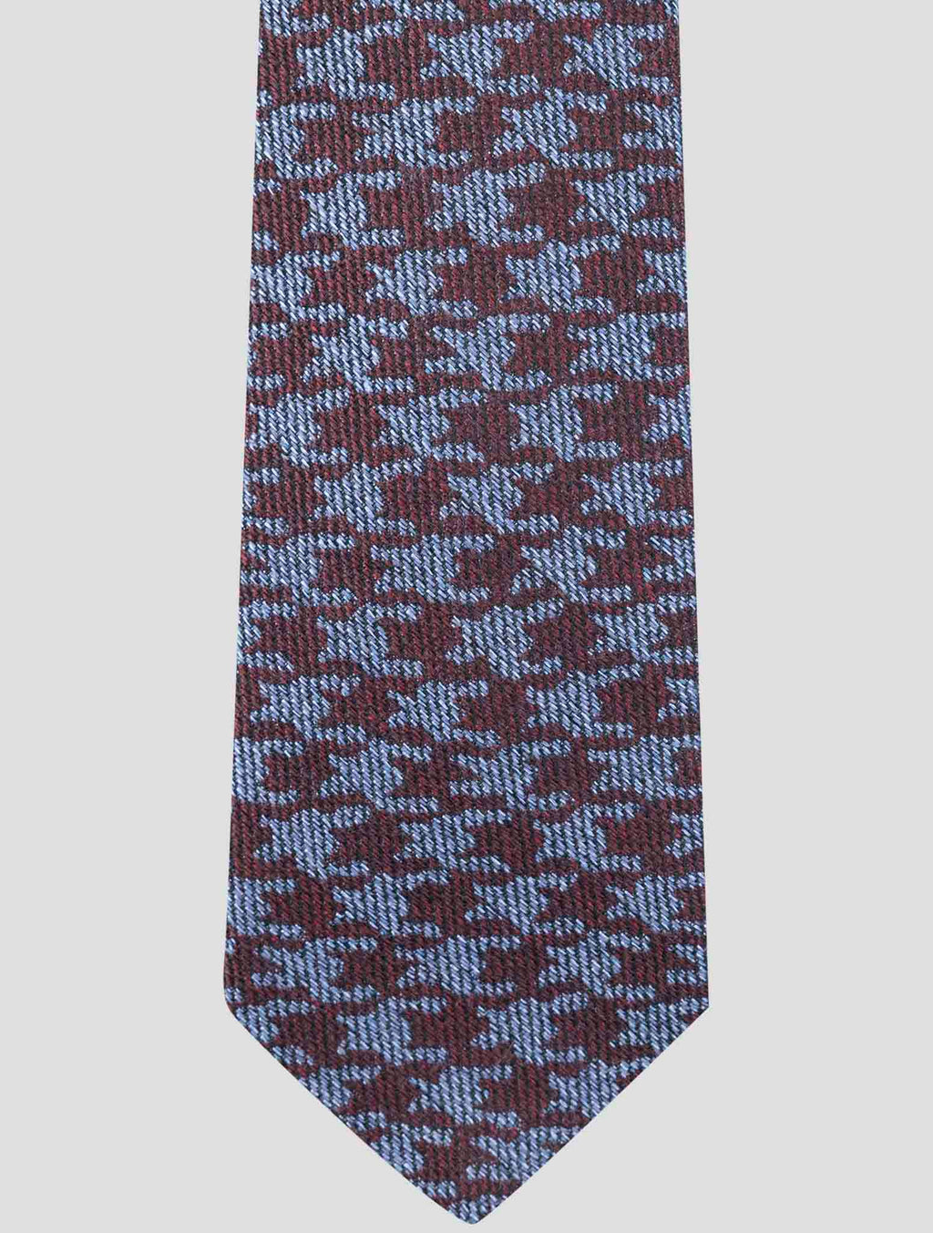 Kiton Multicolor Cotton Wool Silk Tie 2