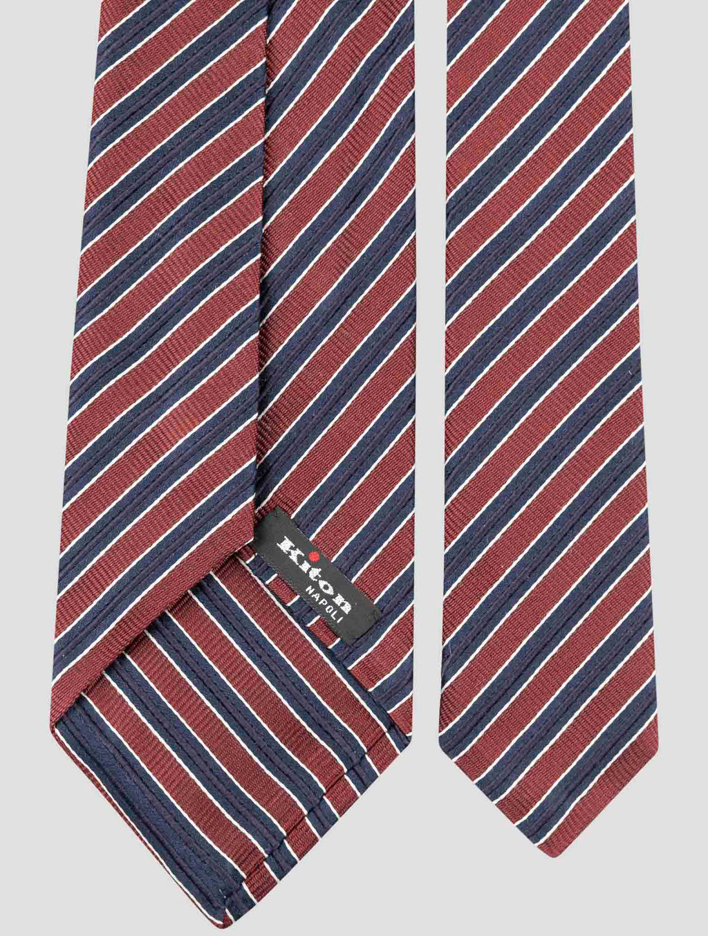 Kiton Multicolor Silk Tie 3