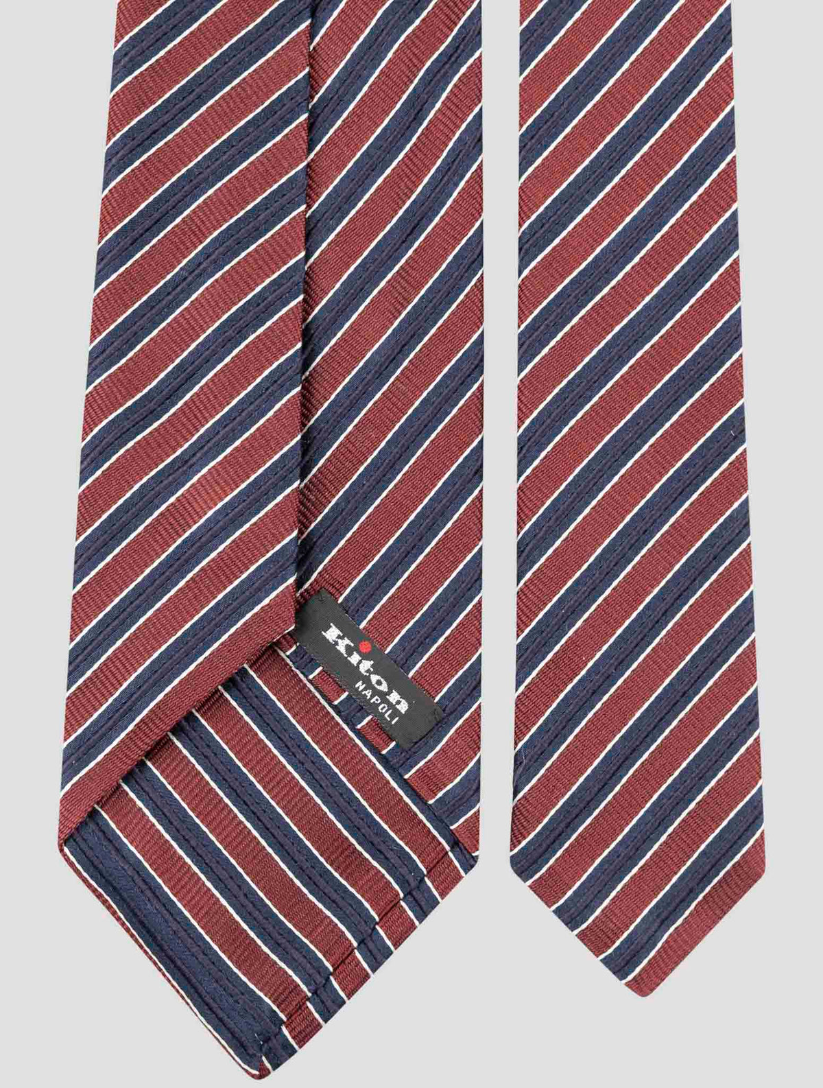 Kiton Multicolor Silk Tie 3