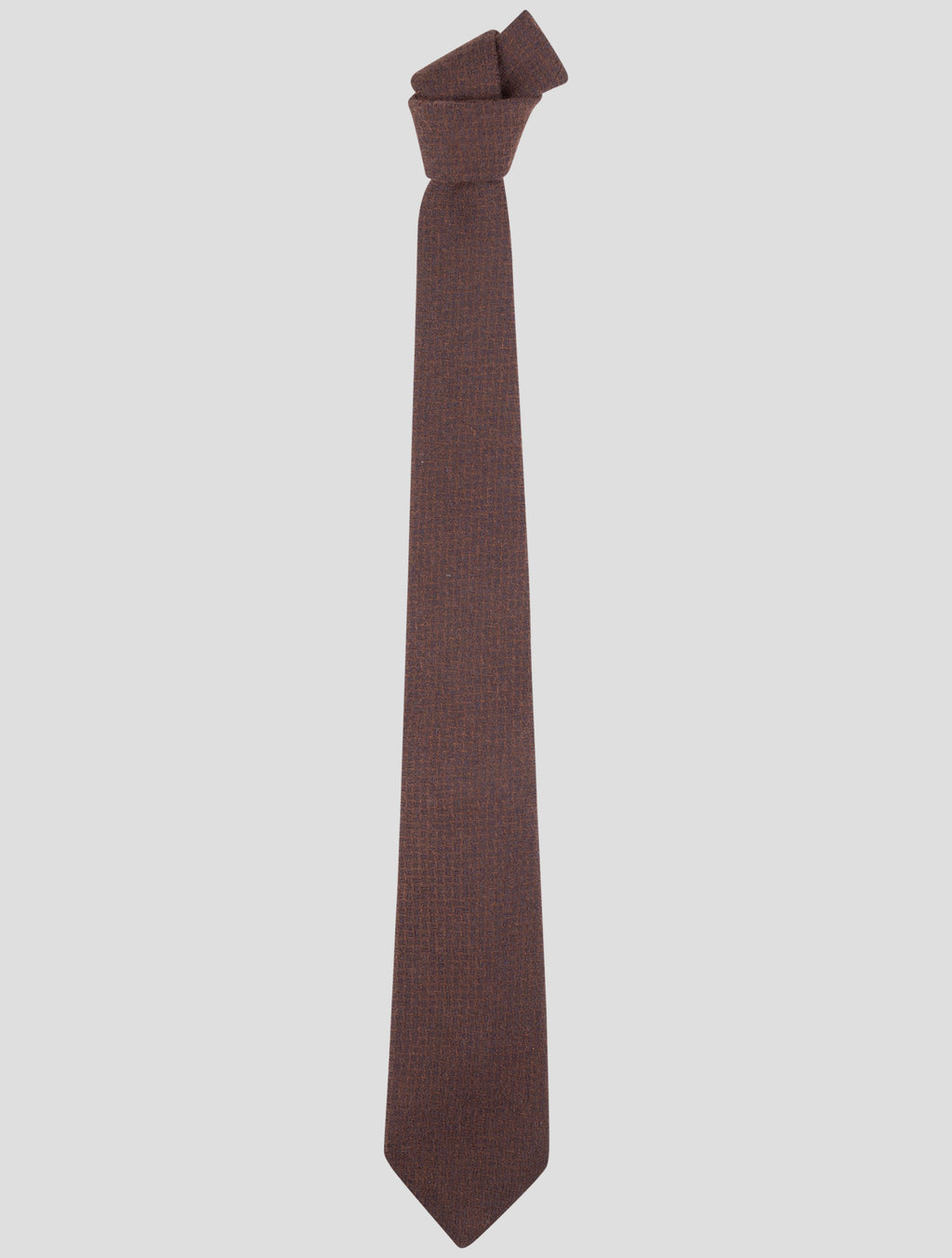 Kiton Brown Cashmere Tie 1