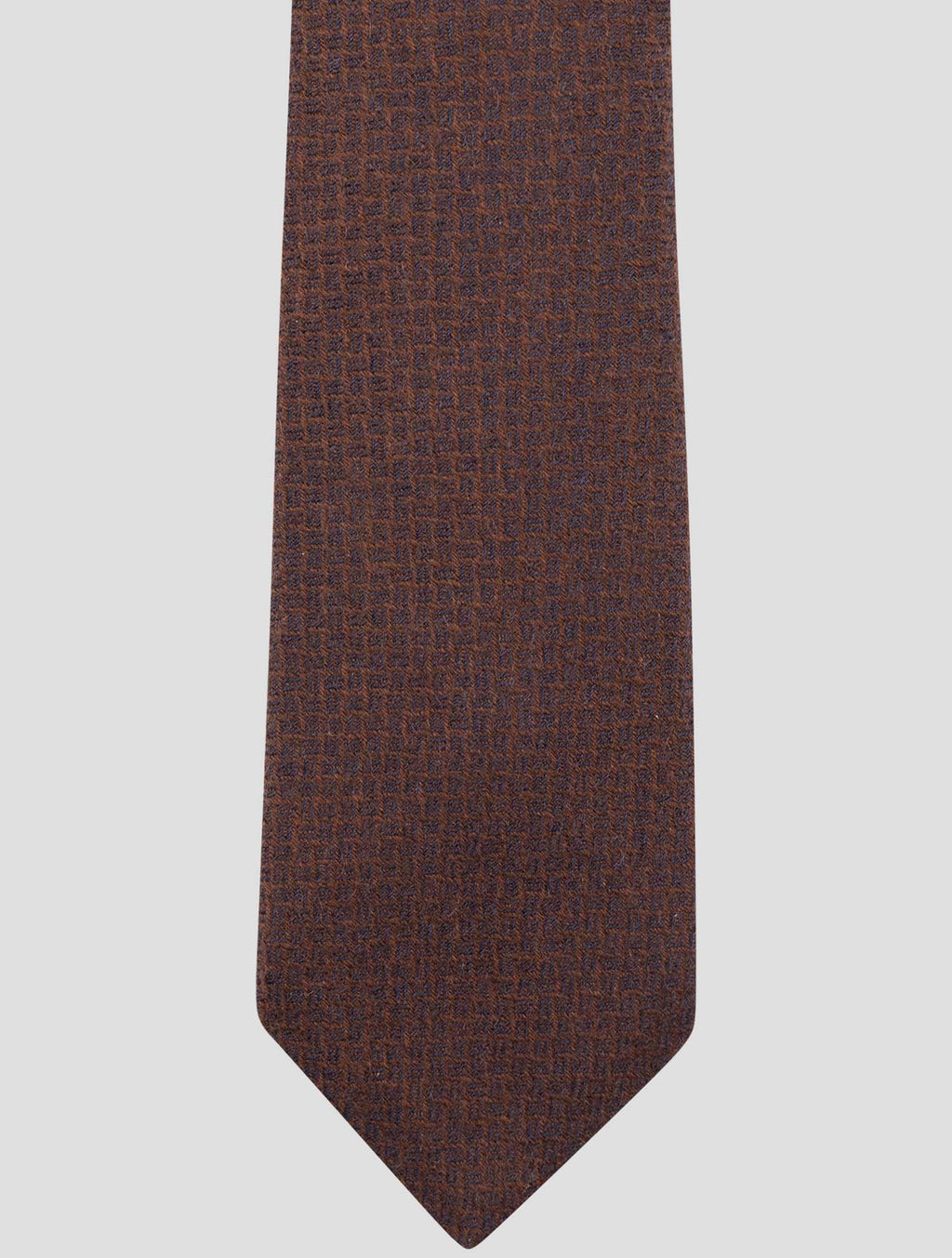 Kiton Brown Cashmere Tie 2