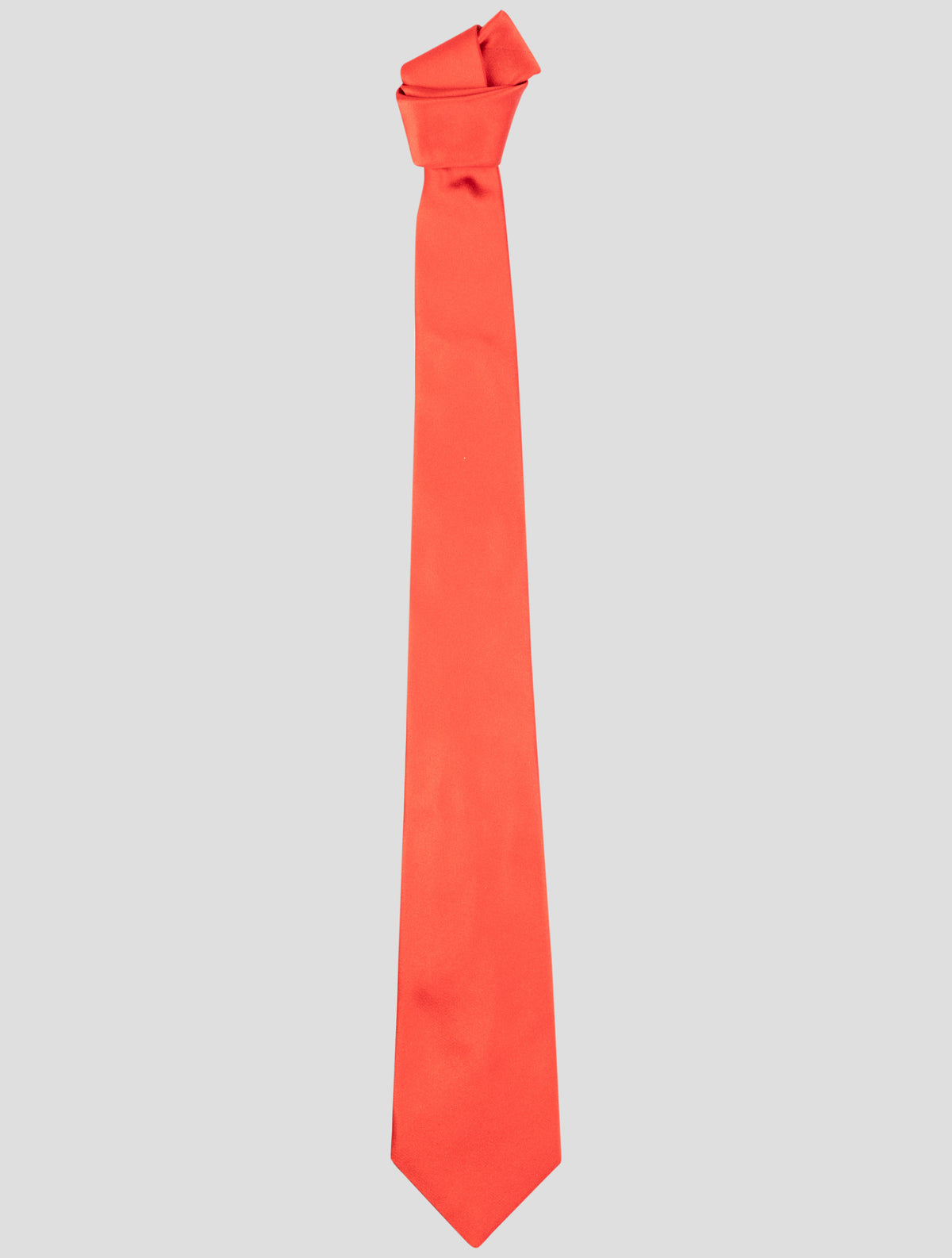 Kiton Red Silk Tie 1