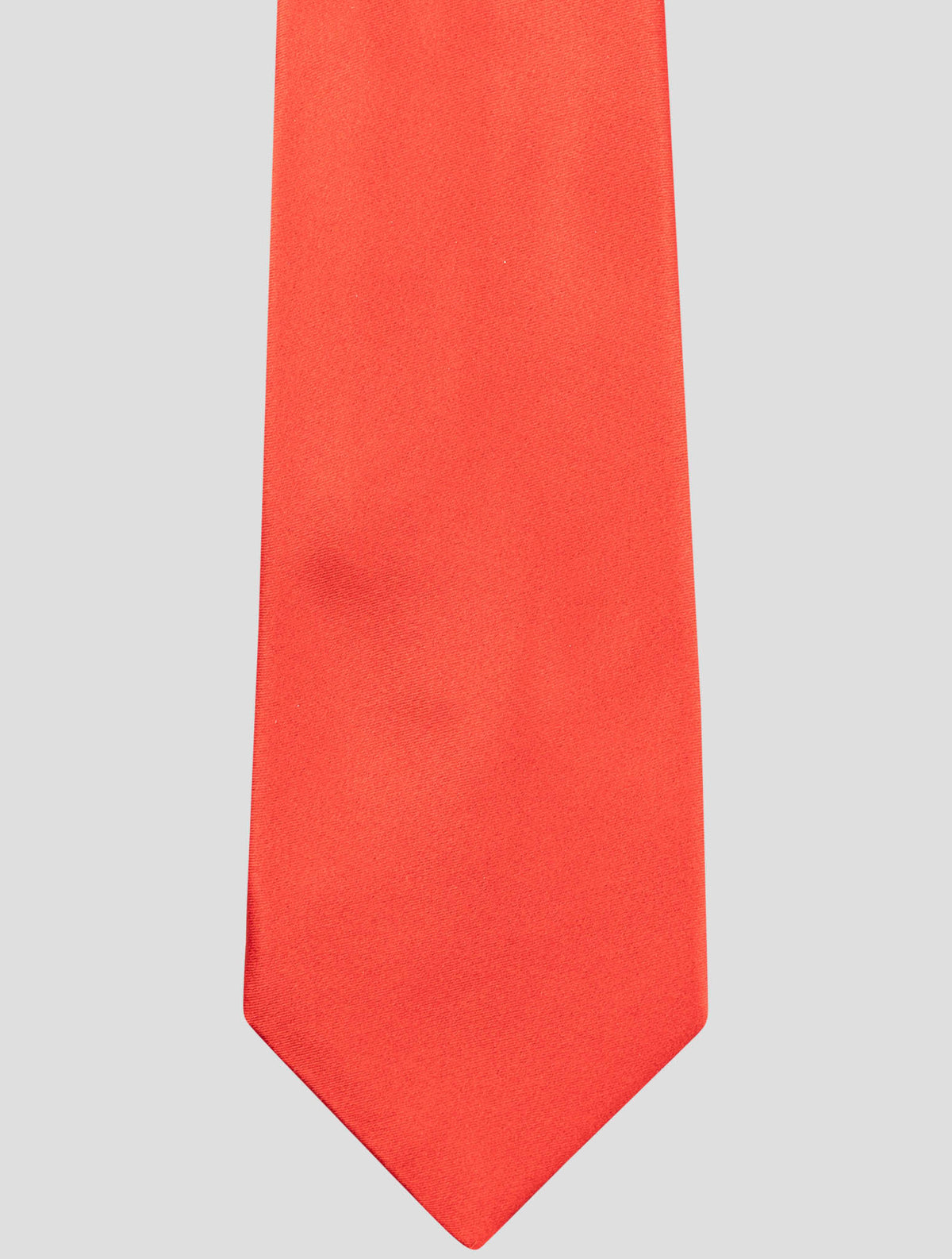 Kiton Red Silk Tie 2