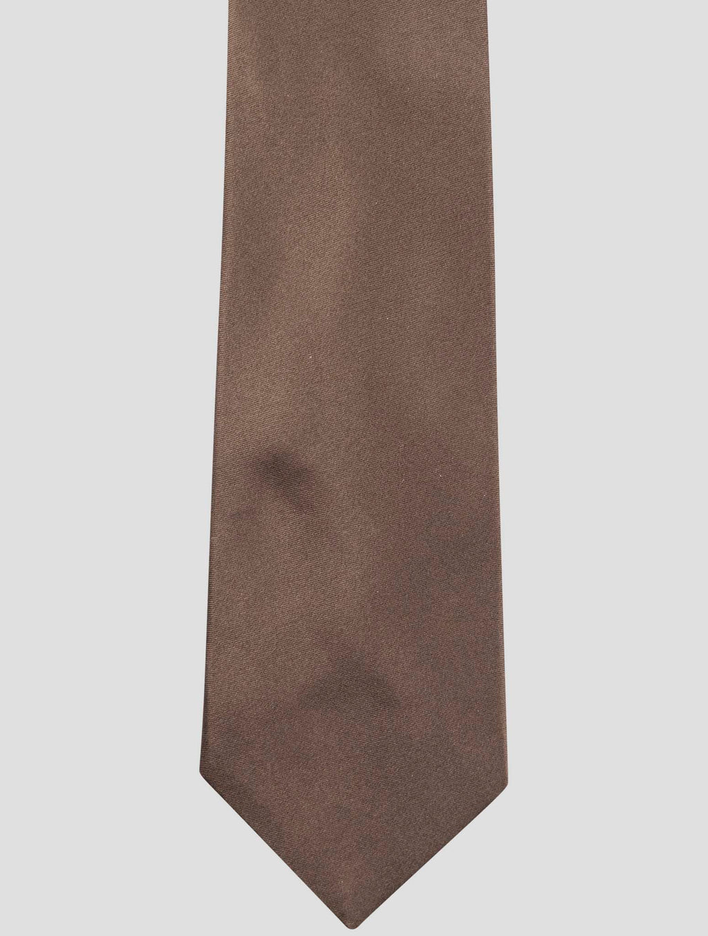 Kiton Brown Silk Tie 2
