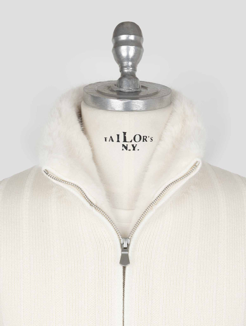 Gran Sasso White Cashmere Coat 4