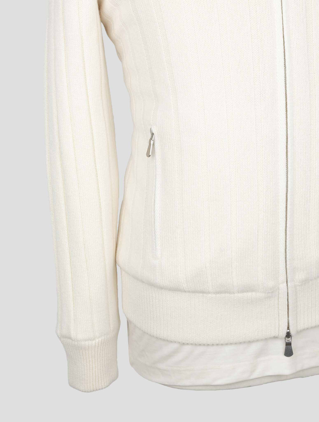 Gran Sasso White Cashmere Coat 5