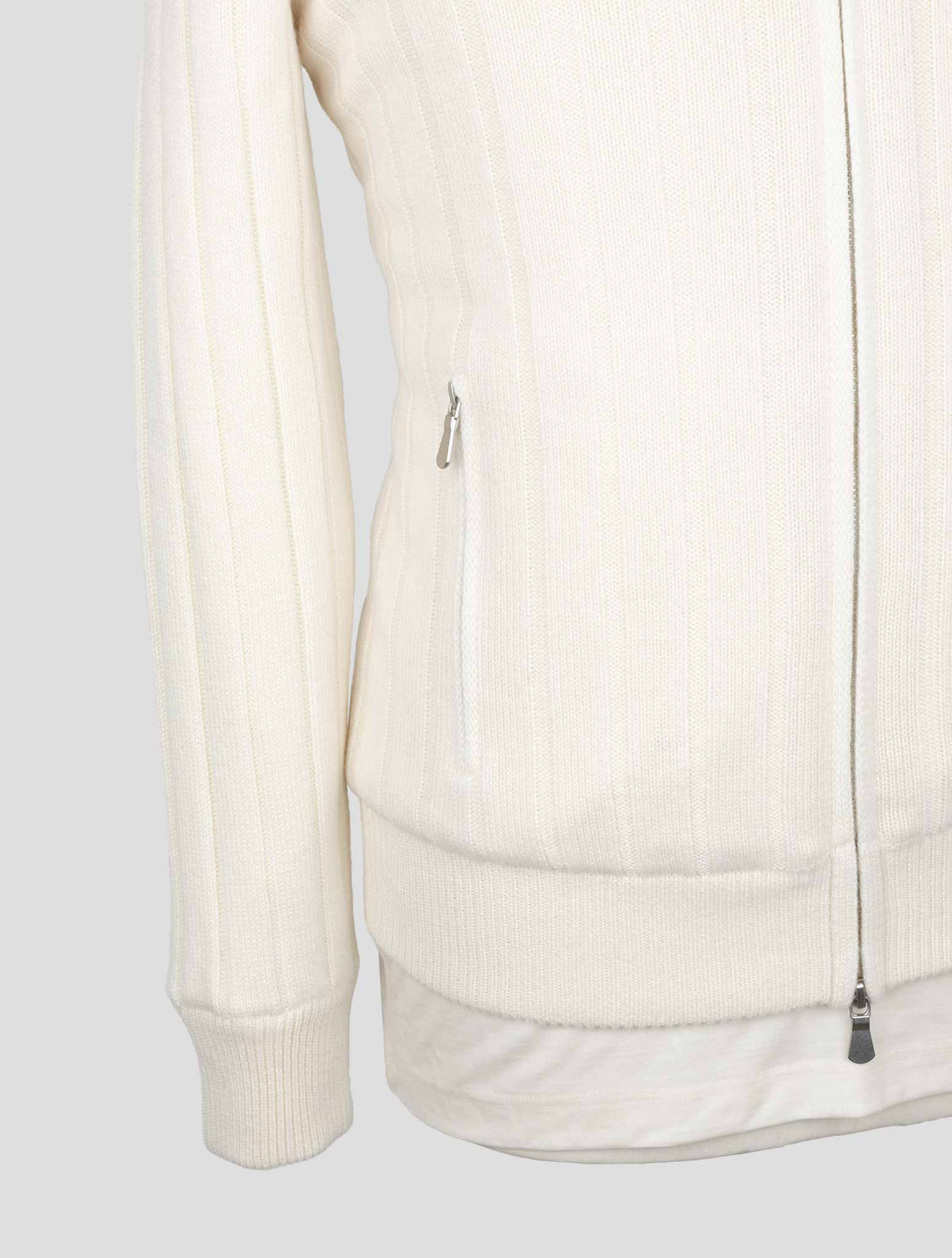 Gran Sasso White Cashmere Coat 5