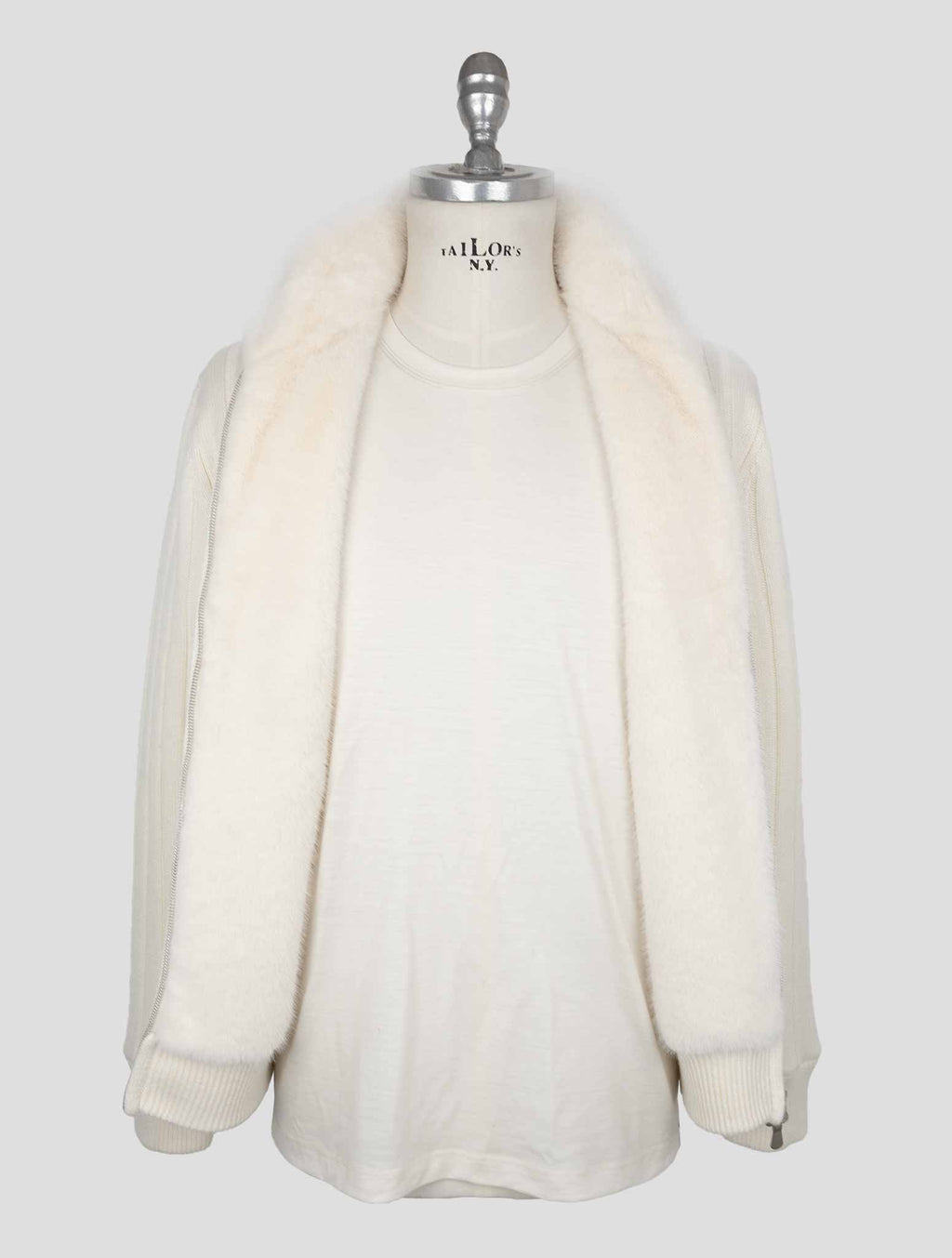 Gran Sasso White Cashmere Coat 7