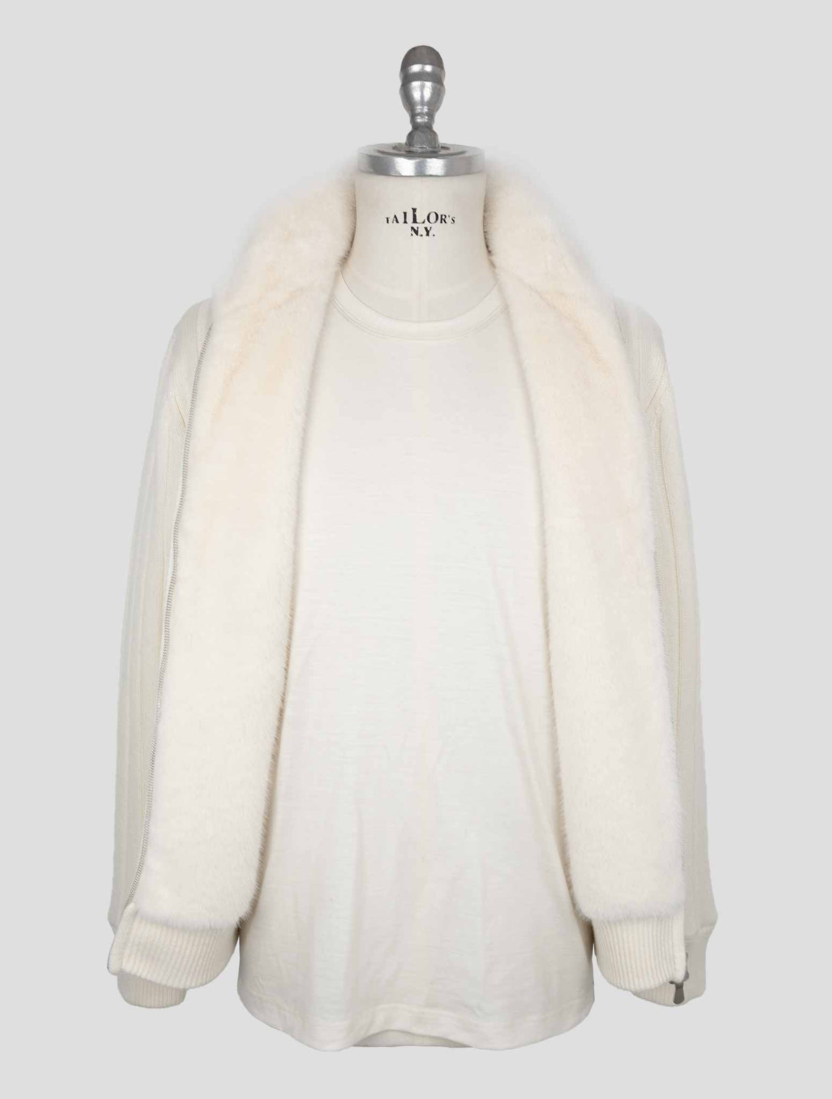 Gran Sasso White Cashmere Coat 7