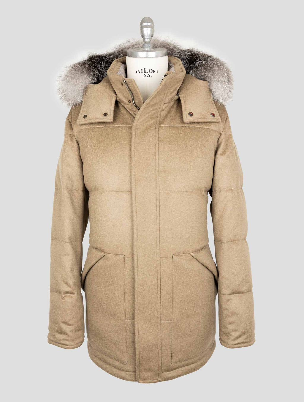 Kired Brown Cashere Coat 1