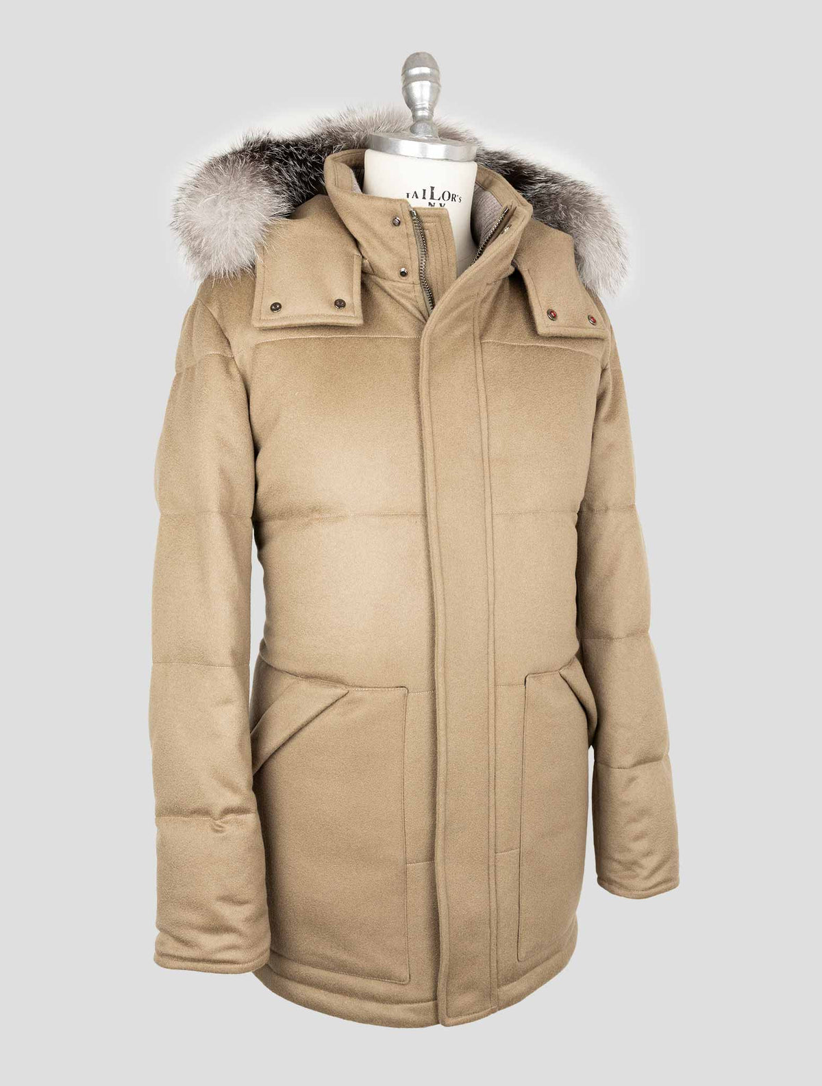 Kired Brown Cashere Coat 2