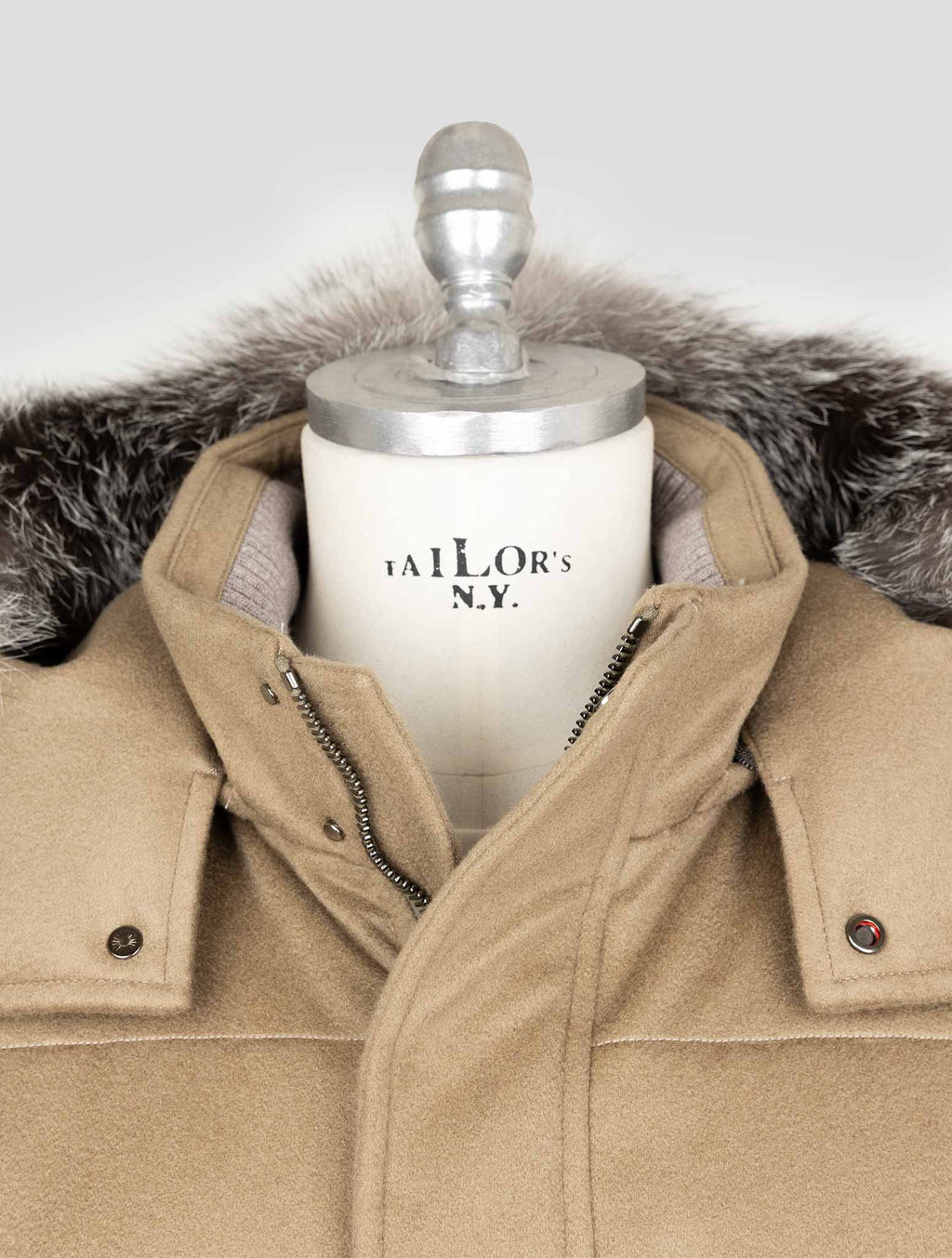 Kired Brown Cashere Coat 4