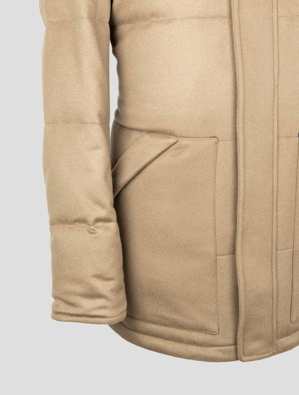 Kired Brown Cashere Coat 5