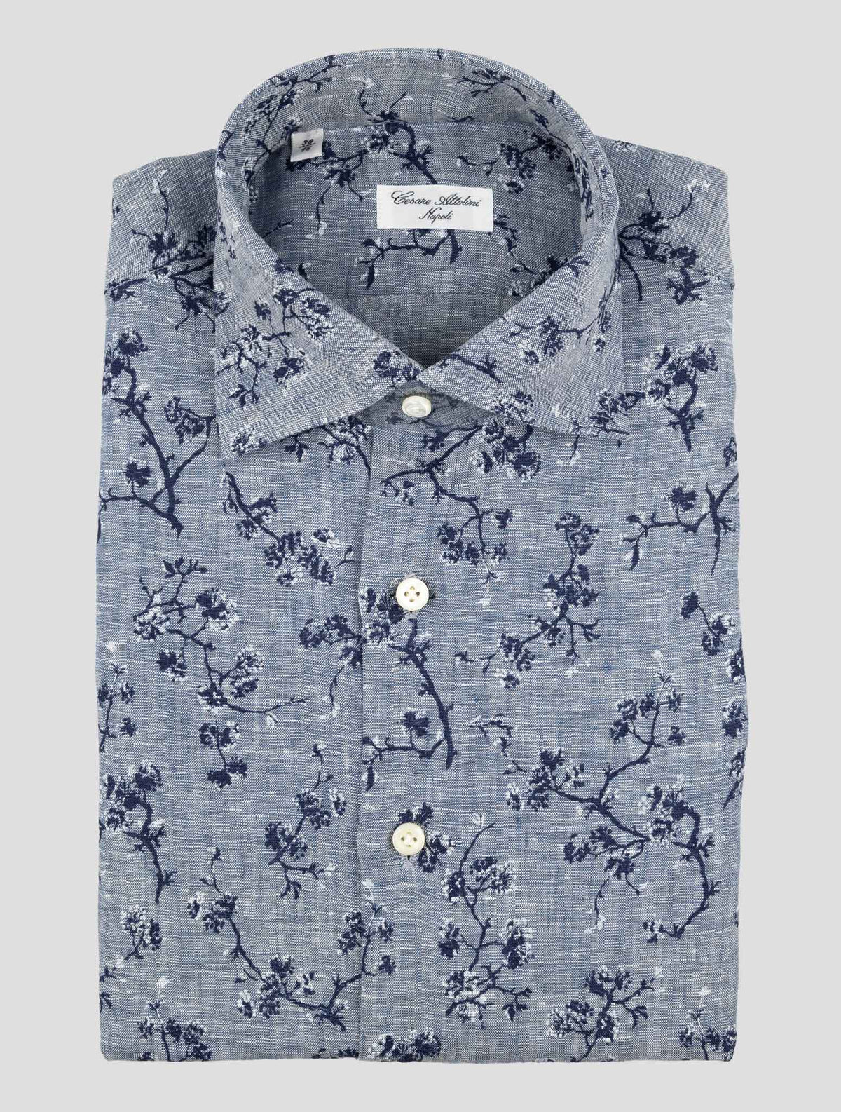 Cesare Attolini Multicolor Linen Shirt 1