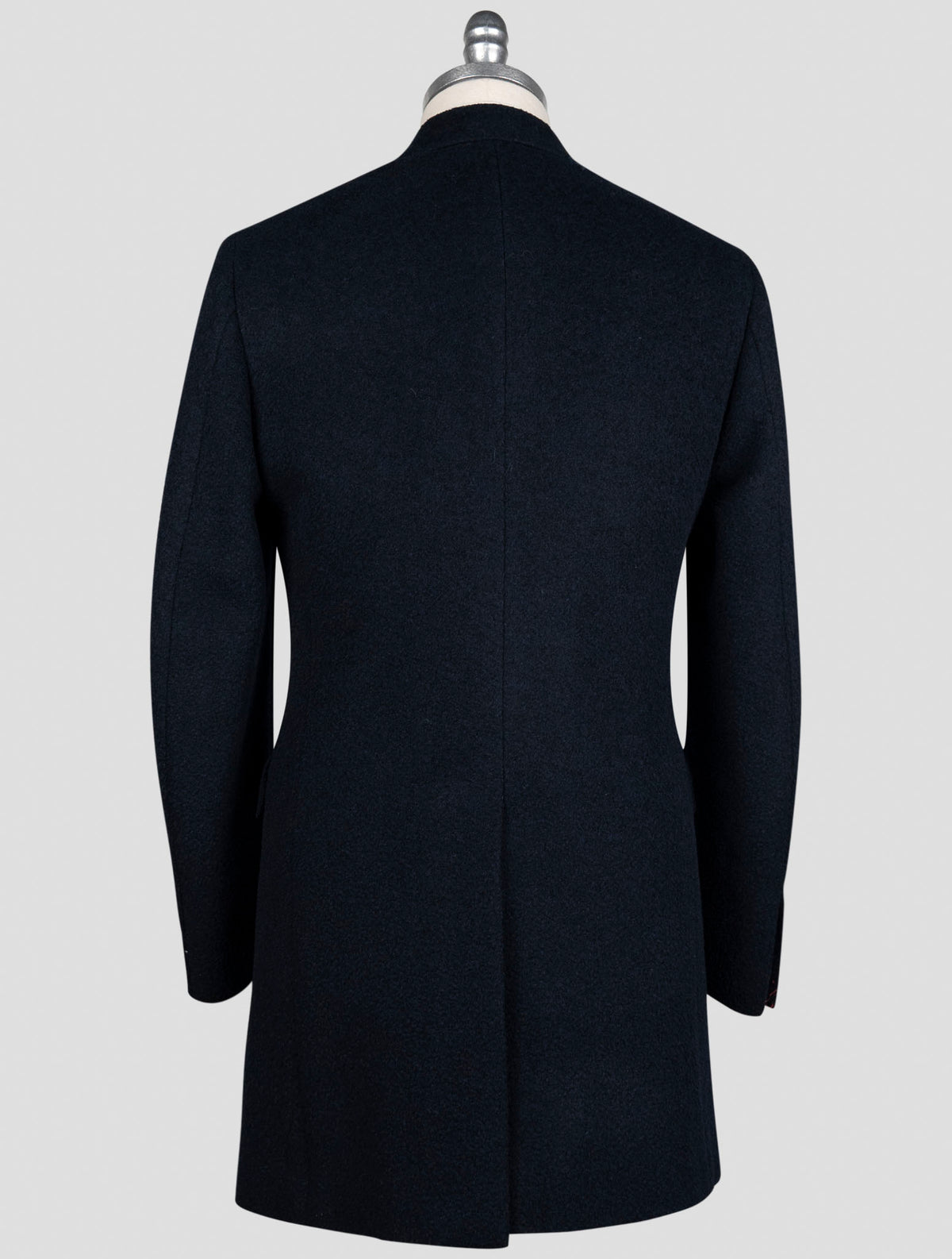 Isaia Blue Wool Pa Cashmere Overcoat 3