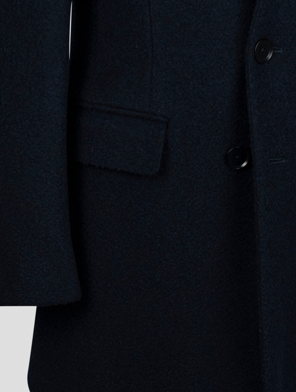 Isaia Blue Wool Pa Cashmere Overcoat 5