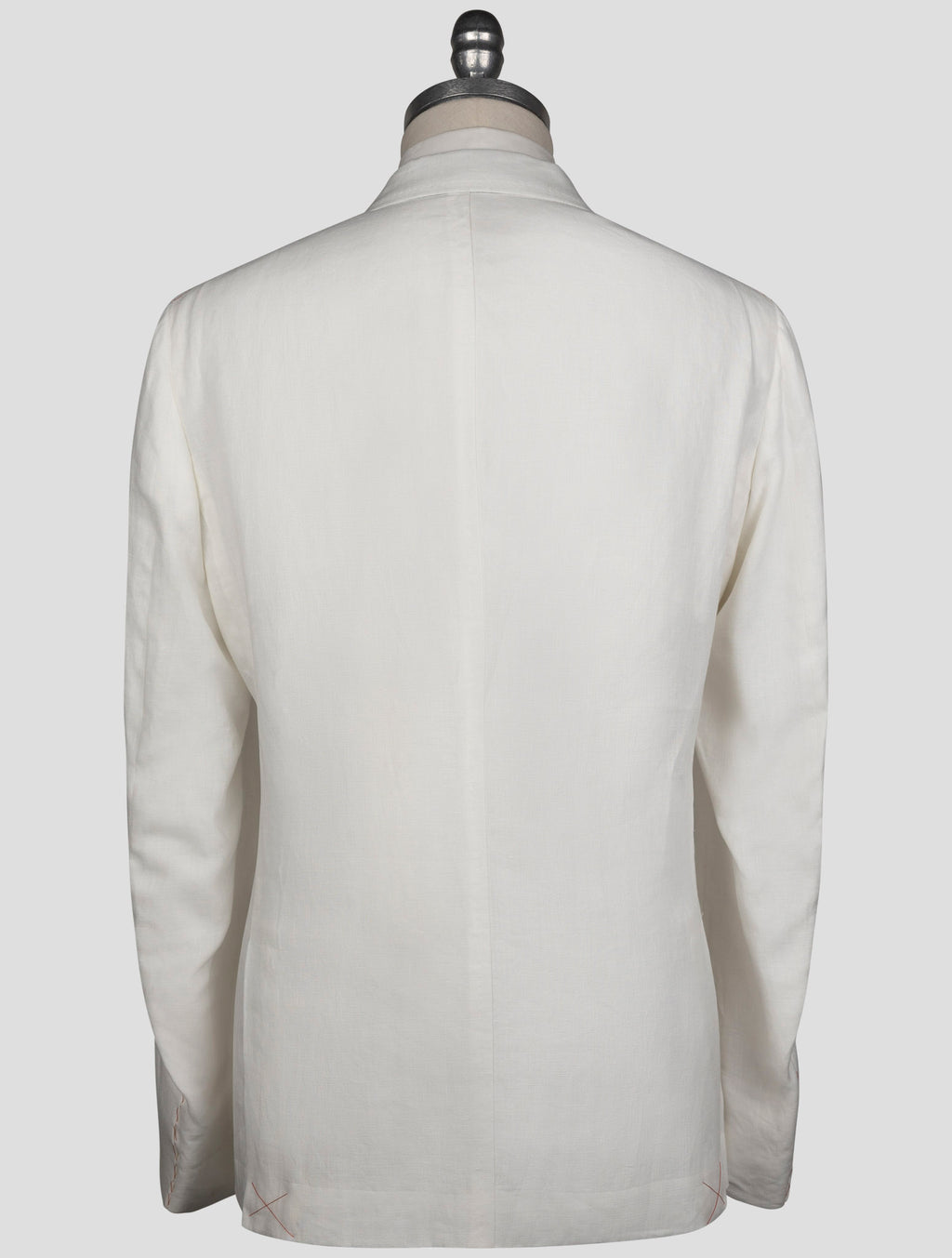 Isaia White Linen Blazer 3