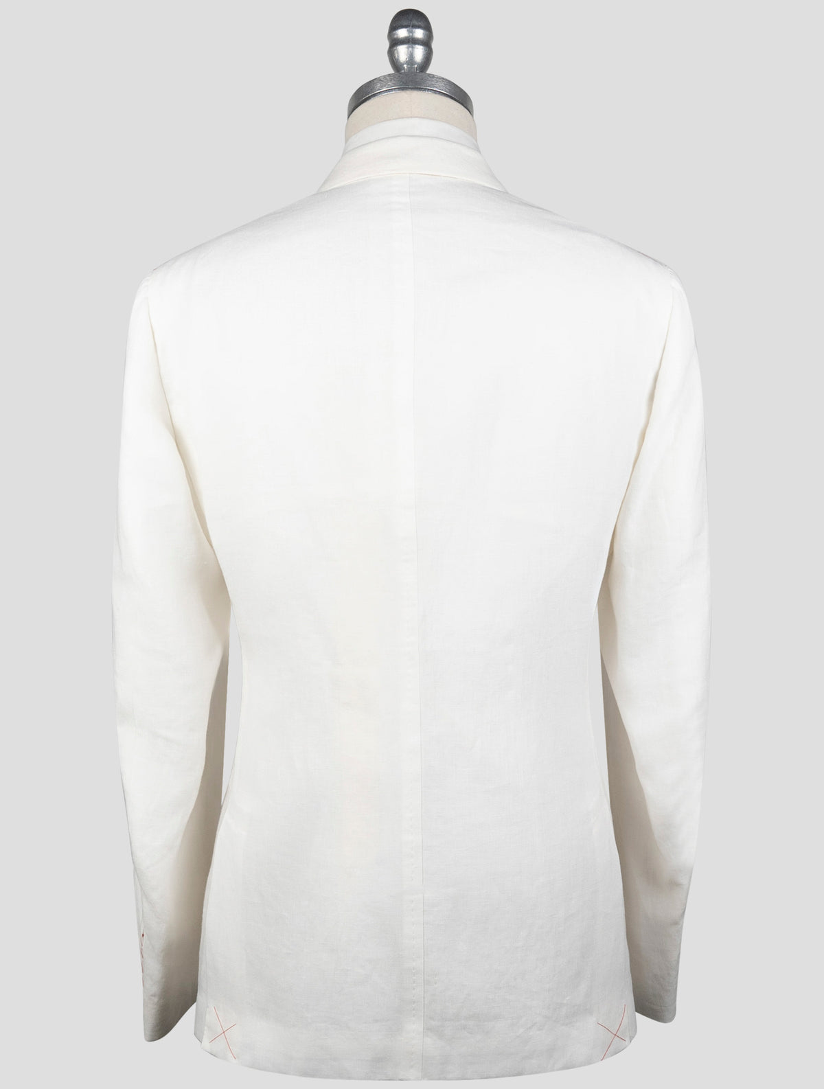Isaia White Linen Blazer 3