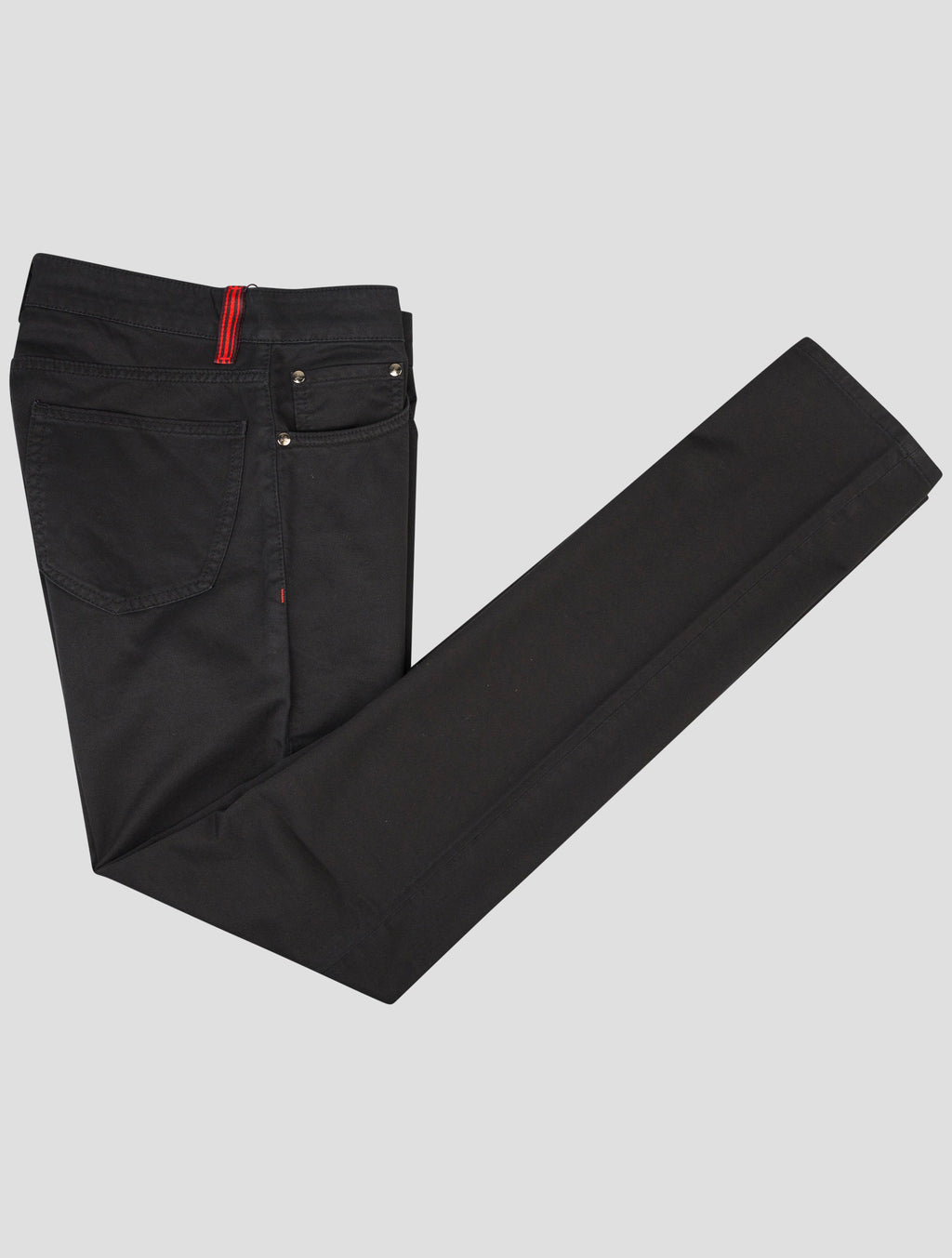 Isaia Black Cotton Ea  Jeans 1