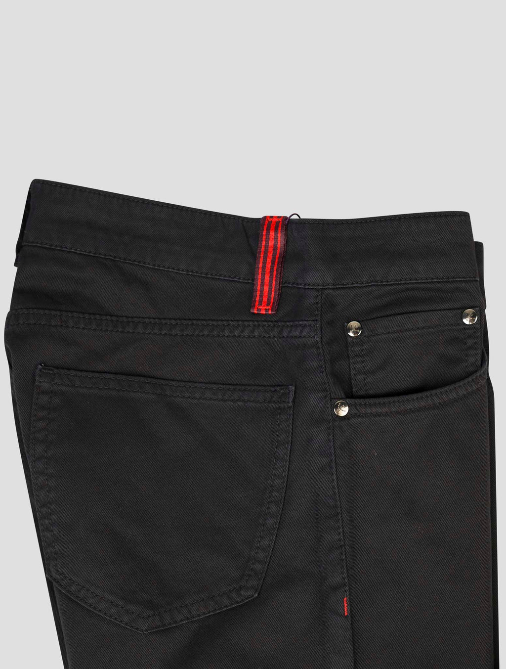 Isaia Black Cotton Ea  Jeans 3