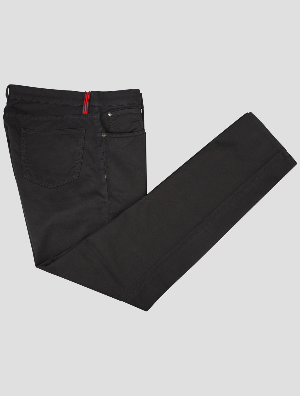 Isaia Black Cotton Ea  Jeans 1