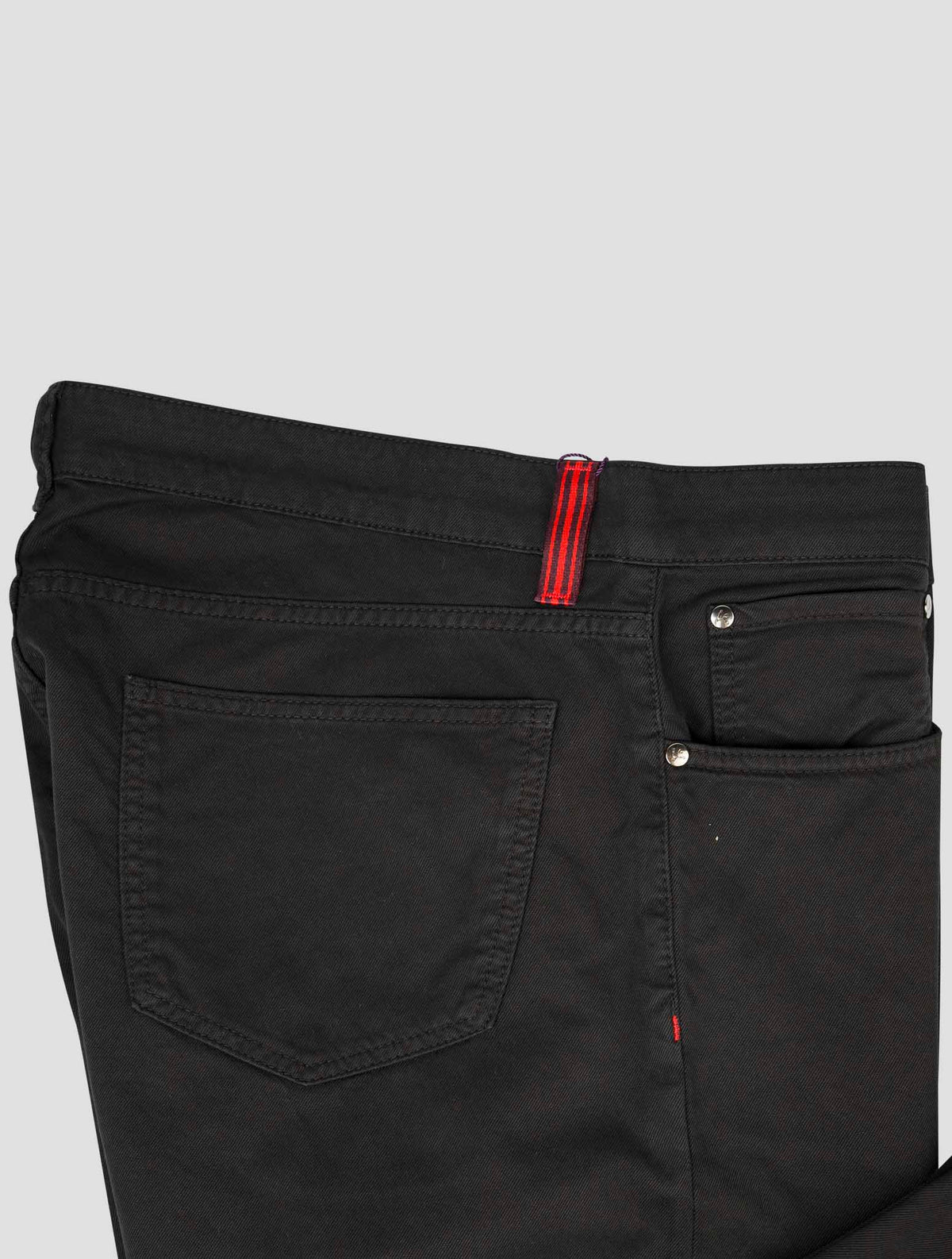 Isaia Black Cotton Ea  Jeans 3