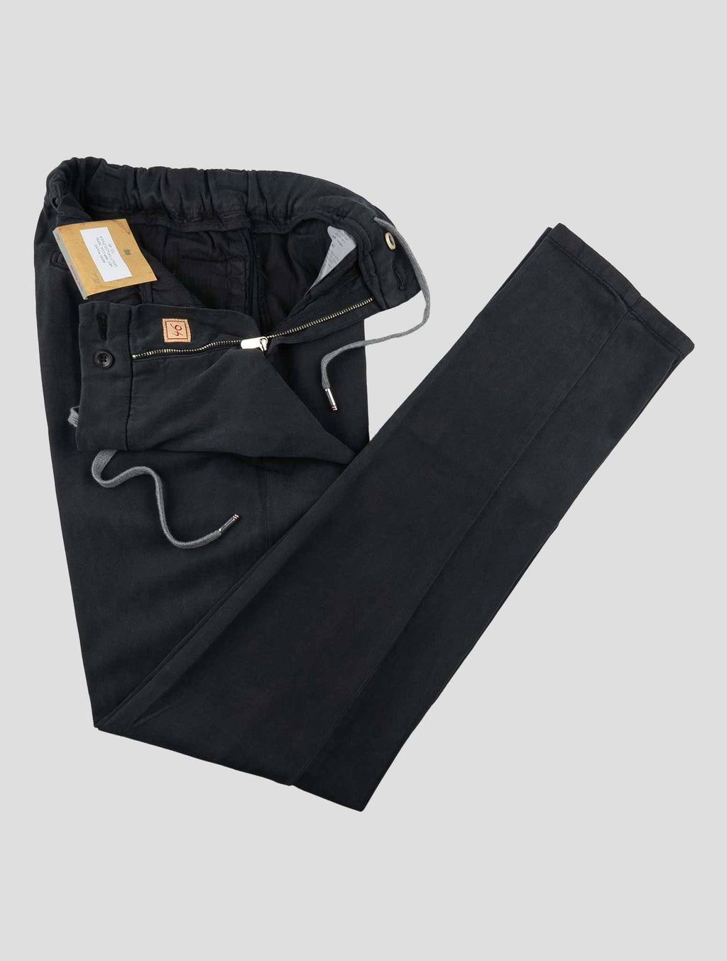 Marco Pescarolo Black Lycra Cotton Ea Pants 2