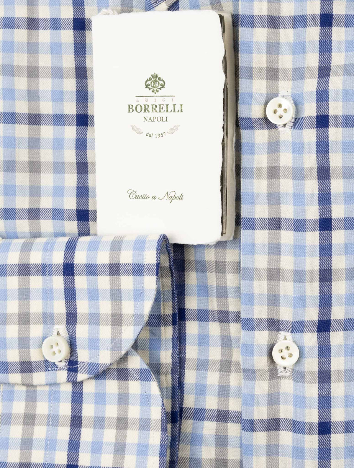 Luigi Borrelli Multicolor Cotton Shirt 3