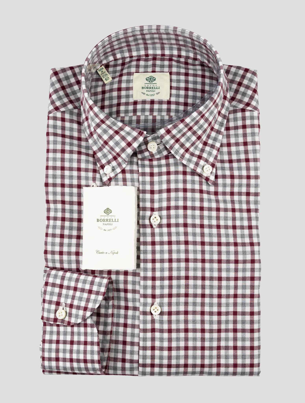 Luigi Borrelli Multicolor  Cotton Shirt 1
