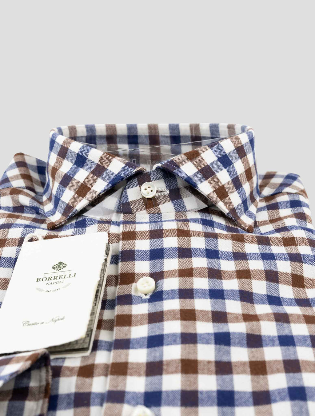 Luigi Borrelli Multicolor Cotton Shirt 2