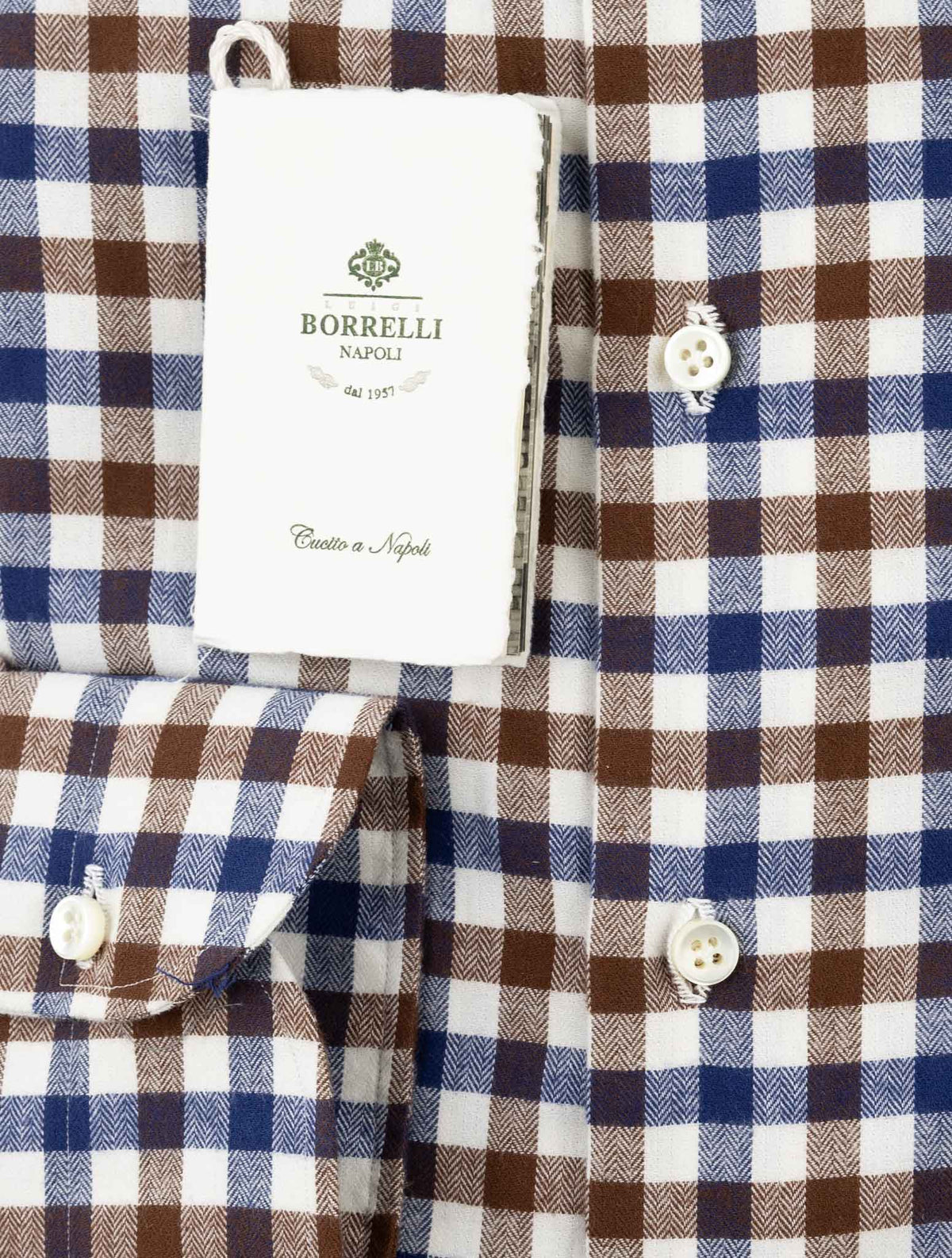 Luigi Borrelli Multicolor Cotton Shirt 3