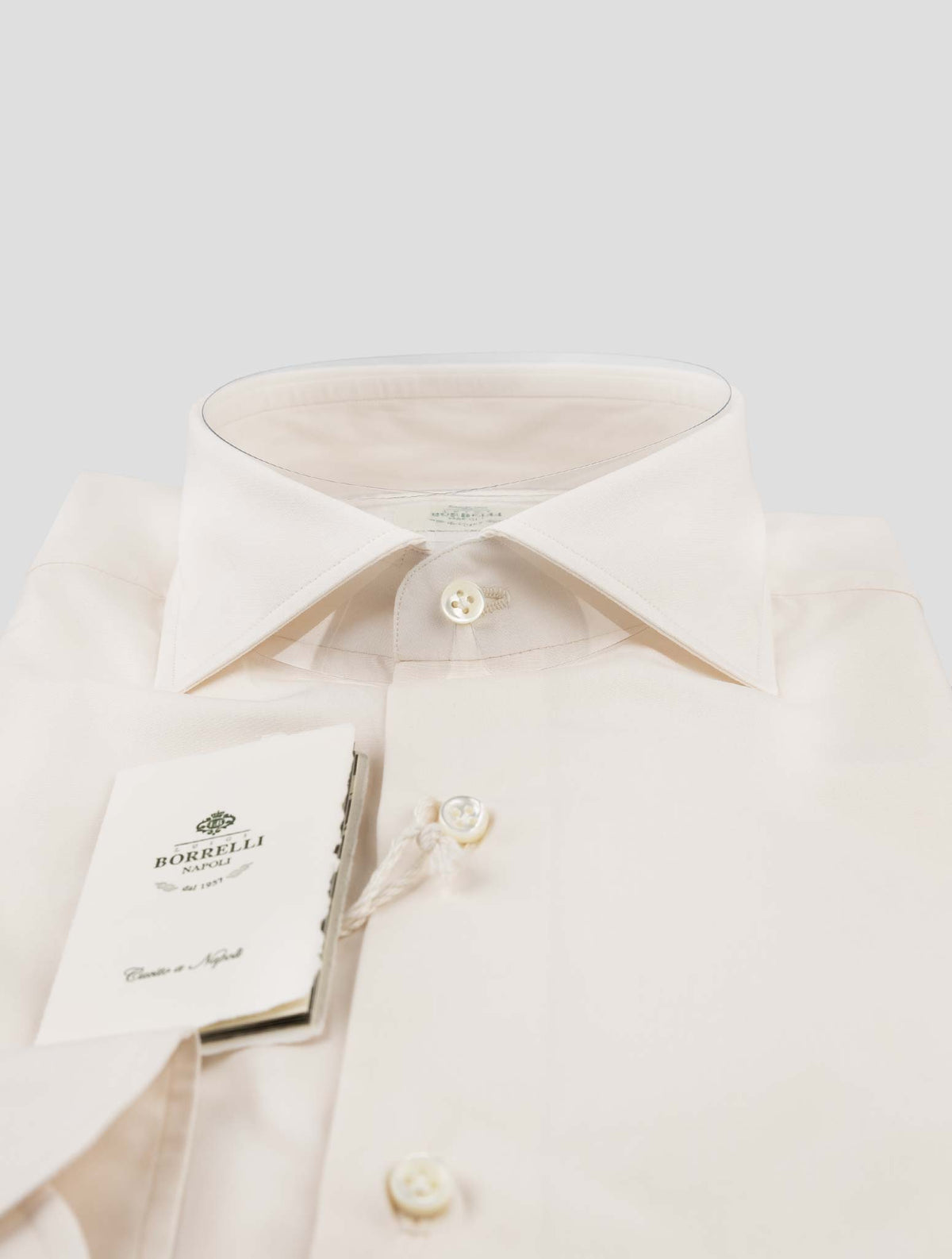 Luigi Borrelli  White  Cotton Shirt 2
