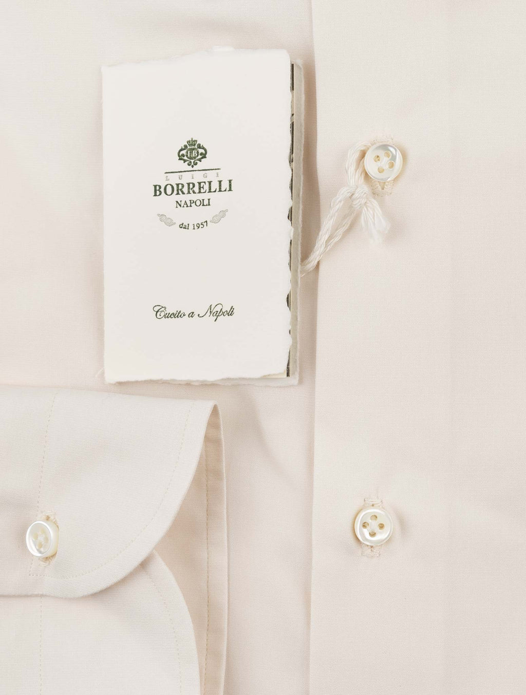 Luigi Borrelli  White  Cotton Shirt 3