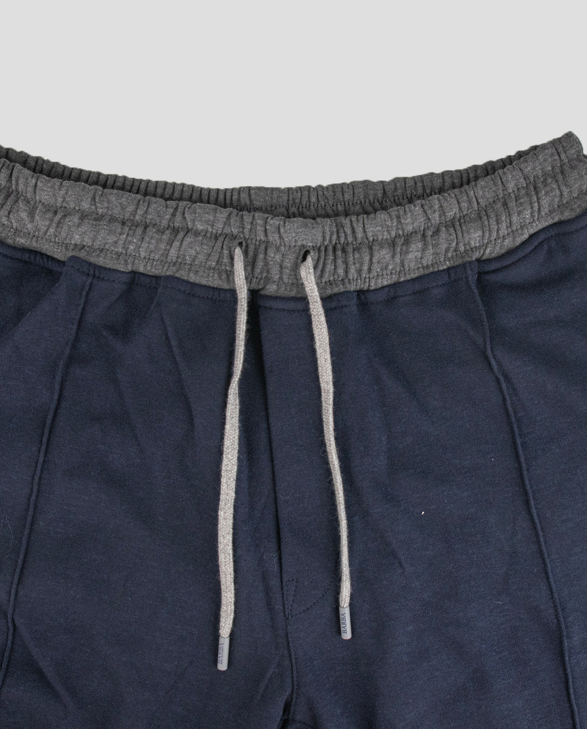 Barba Napoli Blue Gray Cotton Pl Pants 4