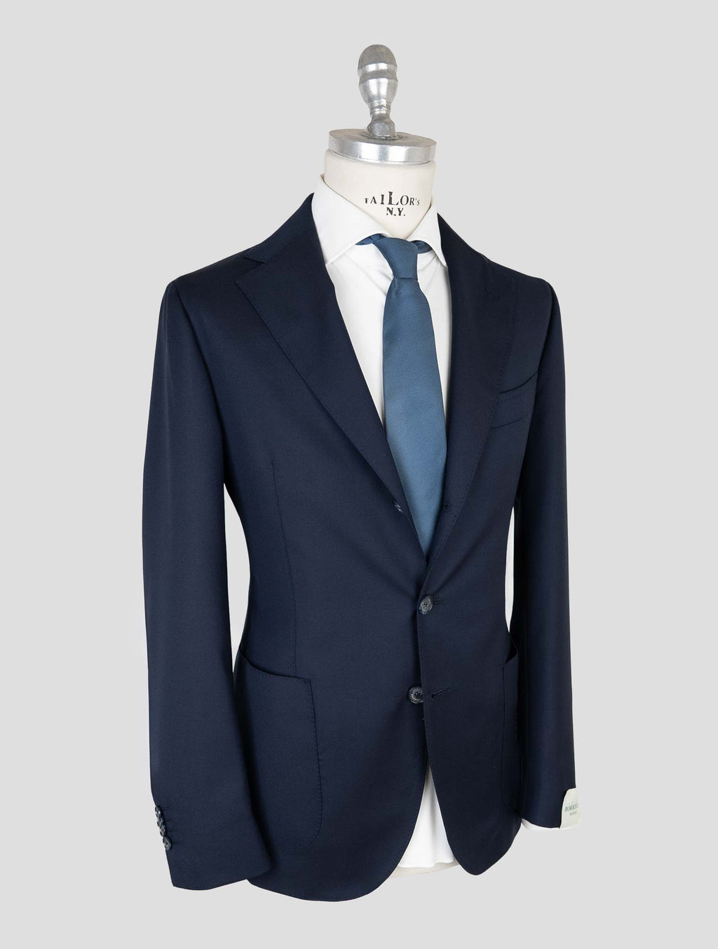Luigi Borrelli Blue Virgin Wool Suit 2