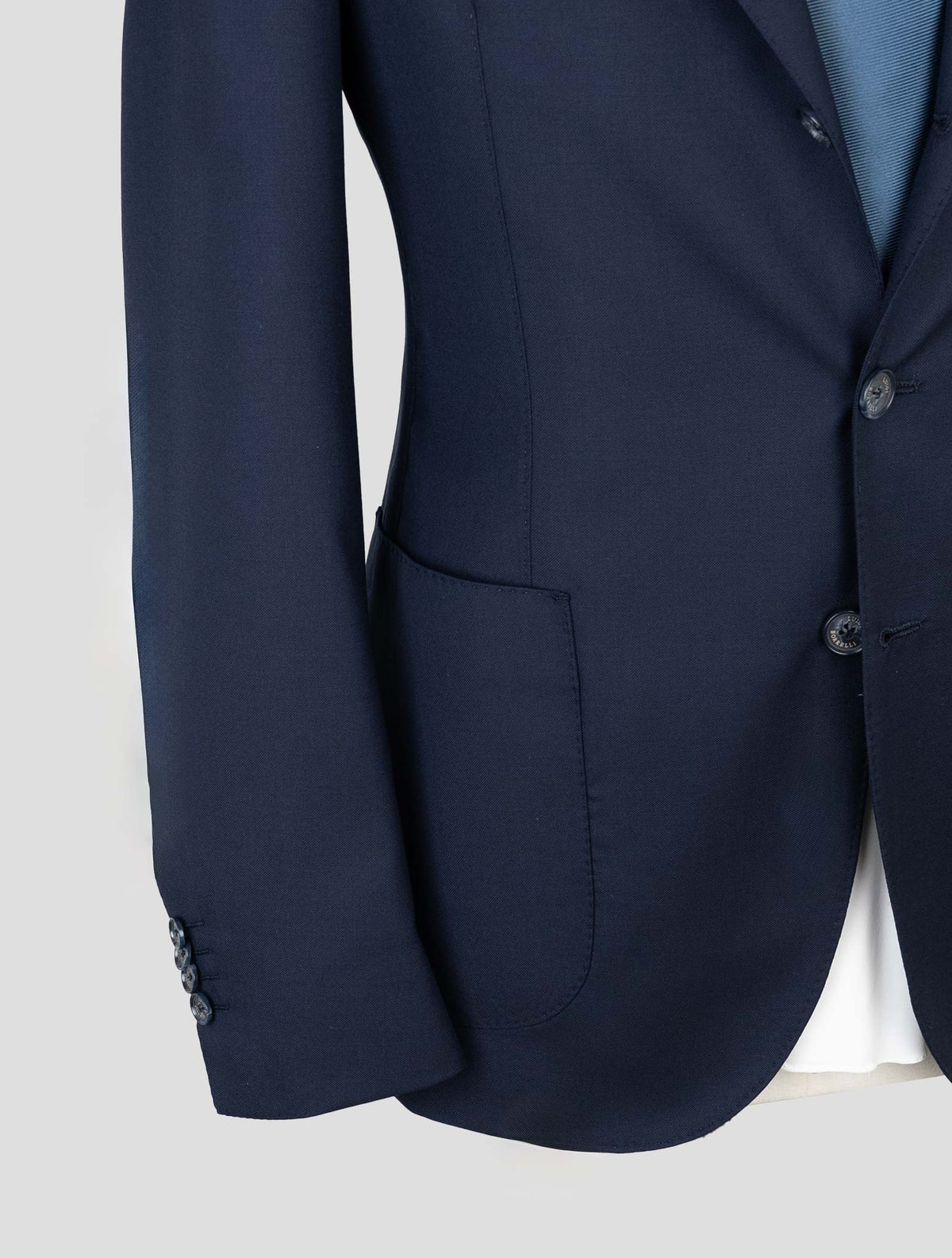 Luigi Borrelli Blue Virgin Wool Suit 6