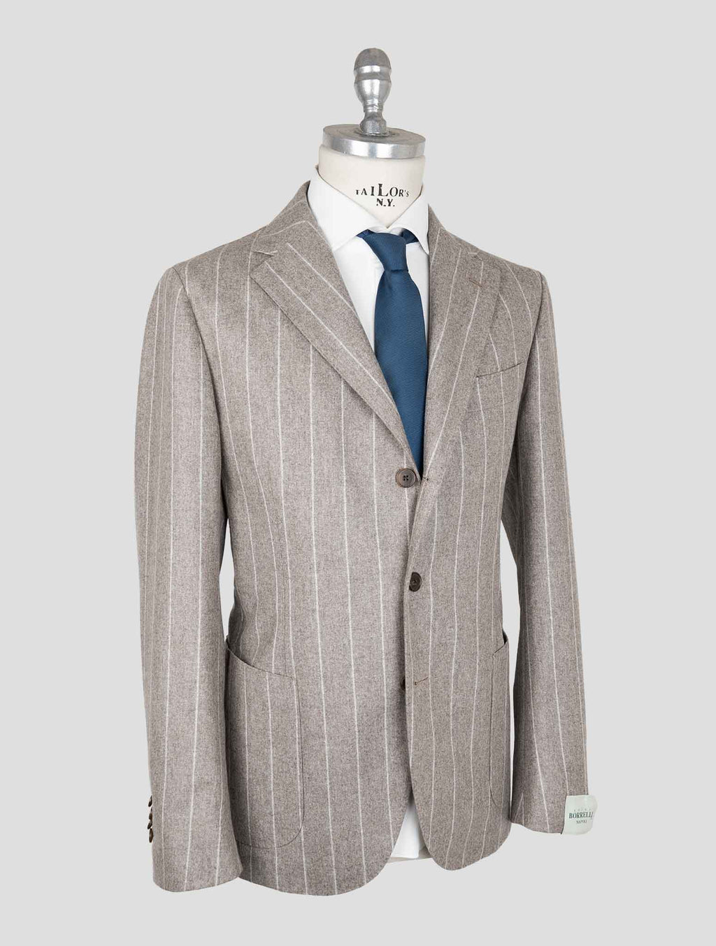 Luigi Borrelli Brown Virgin Wool  Suit 2